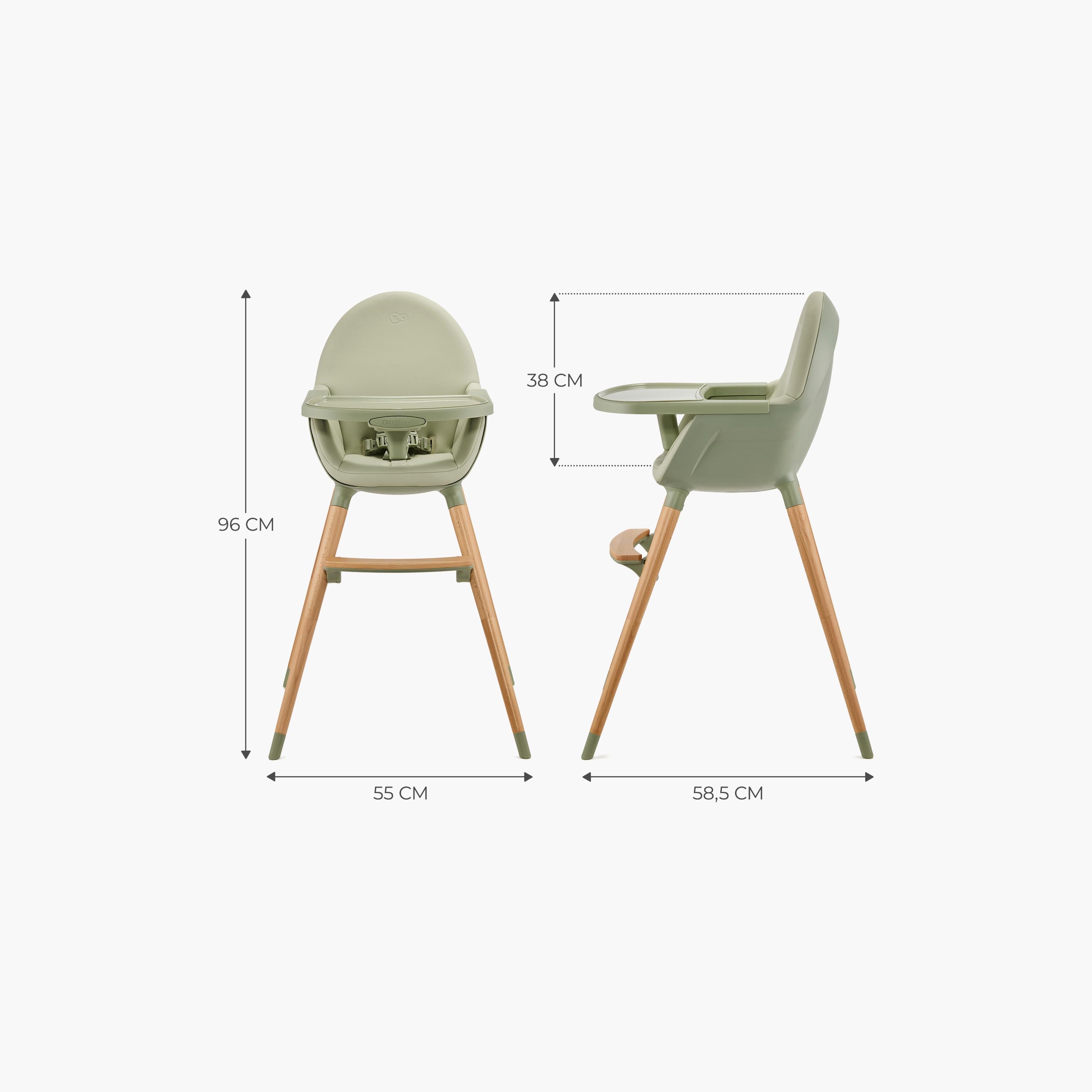 Kinderkraft - 2-in-1 Fini 2 Baby High Chair-baby-feeding-highchairsandboosters-image-2