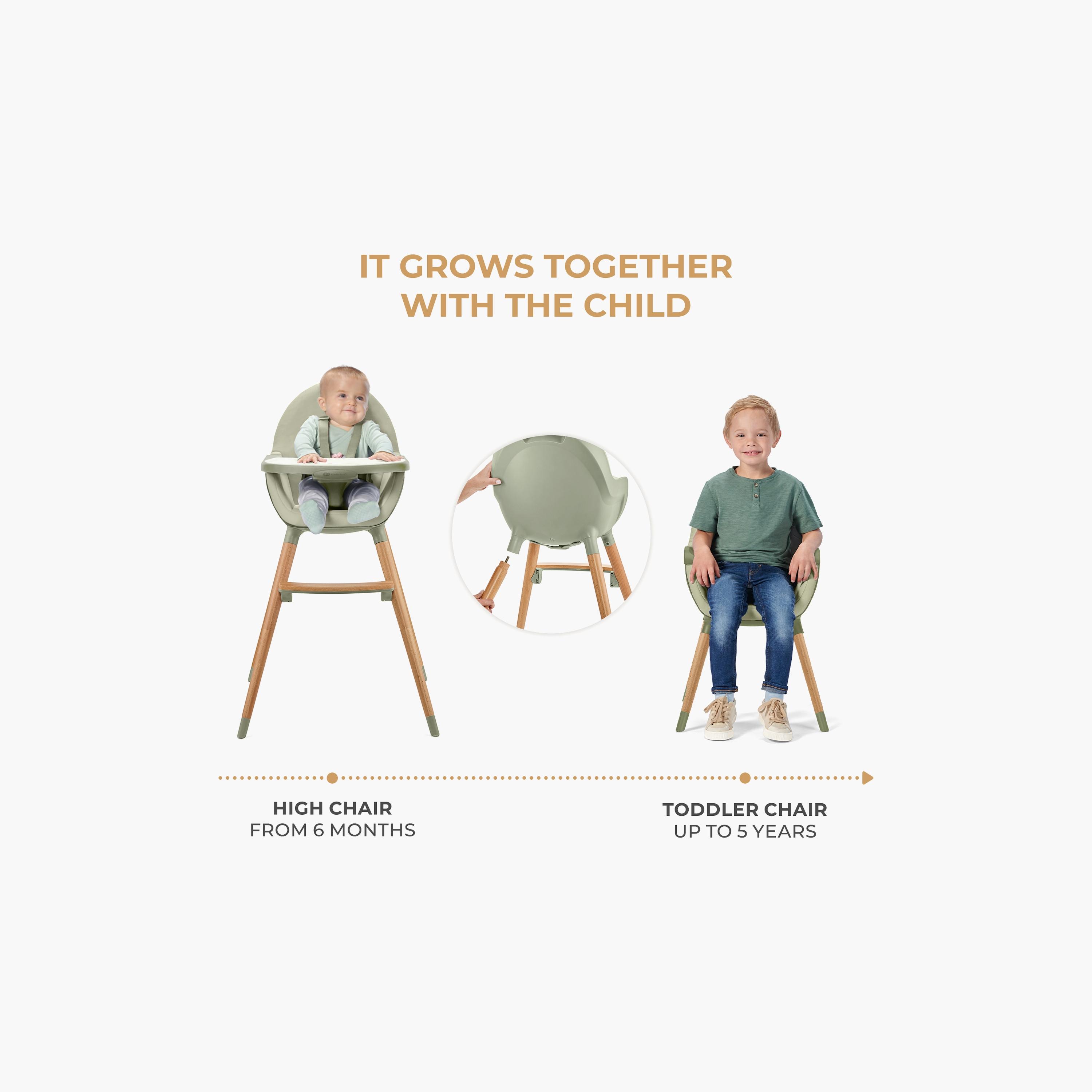 Kinderkraft - 2-in-1 Fini 2 Baby High Chair-baby-feeding-highchairsandboosters-image-5