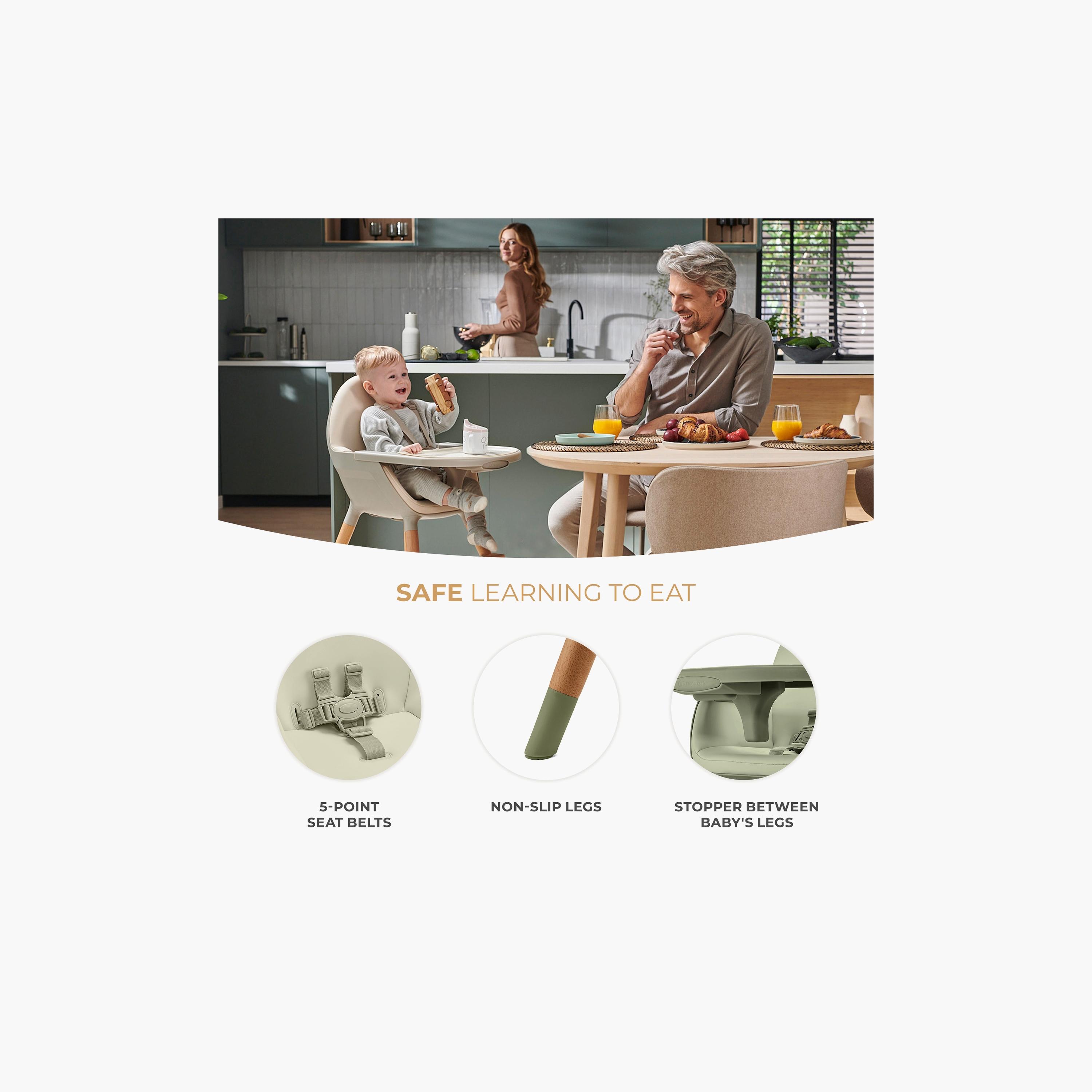Kinderkraft - 2-in-1 Fini 2 Baby High Chair-baby-feeding-highchairsandboosters-image-8