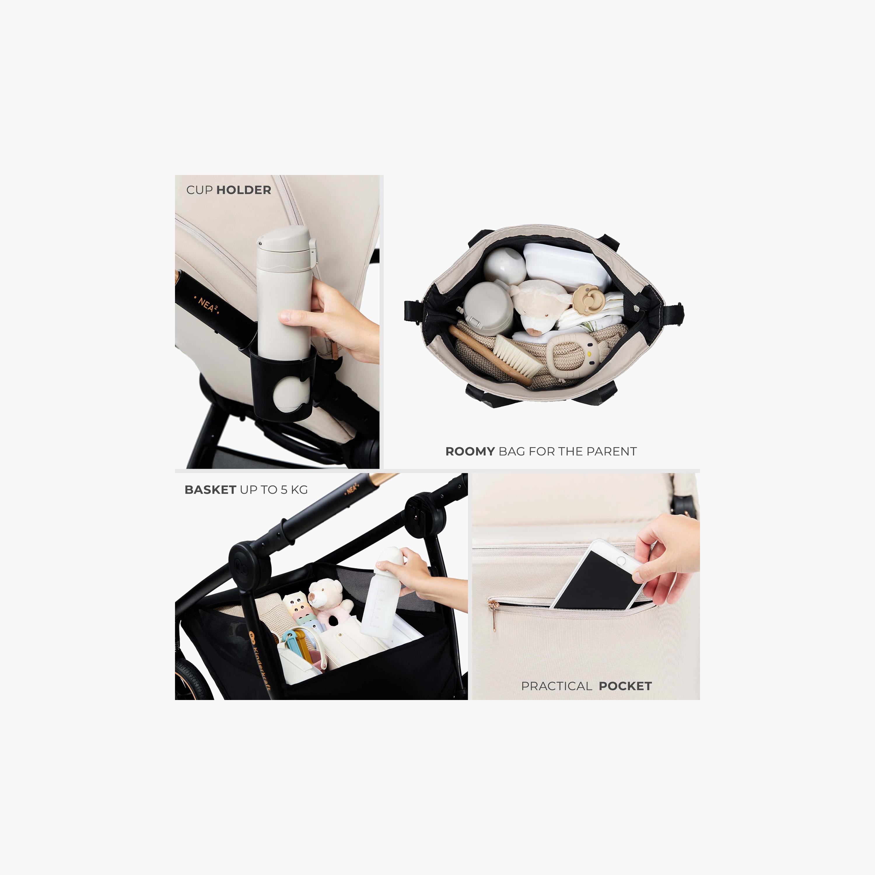 Kinderkraft Nea 2 Stroller - 0 - 27 Kg-baby-gear-strollersandprams-strollers-image-23