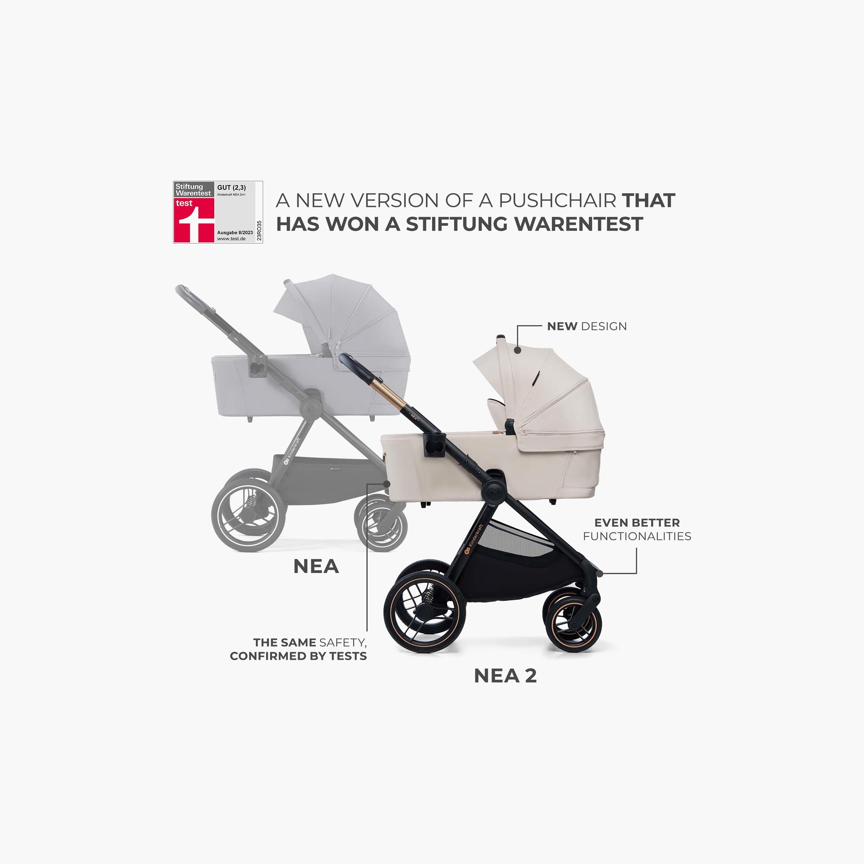 Kinderkraft Nea 2 Stroller - 0 - 27 Kg-baby-gear-strollersandprams-strollers-image-9