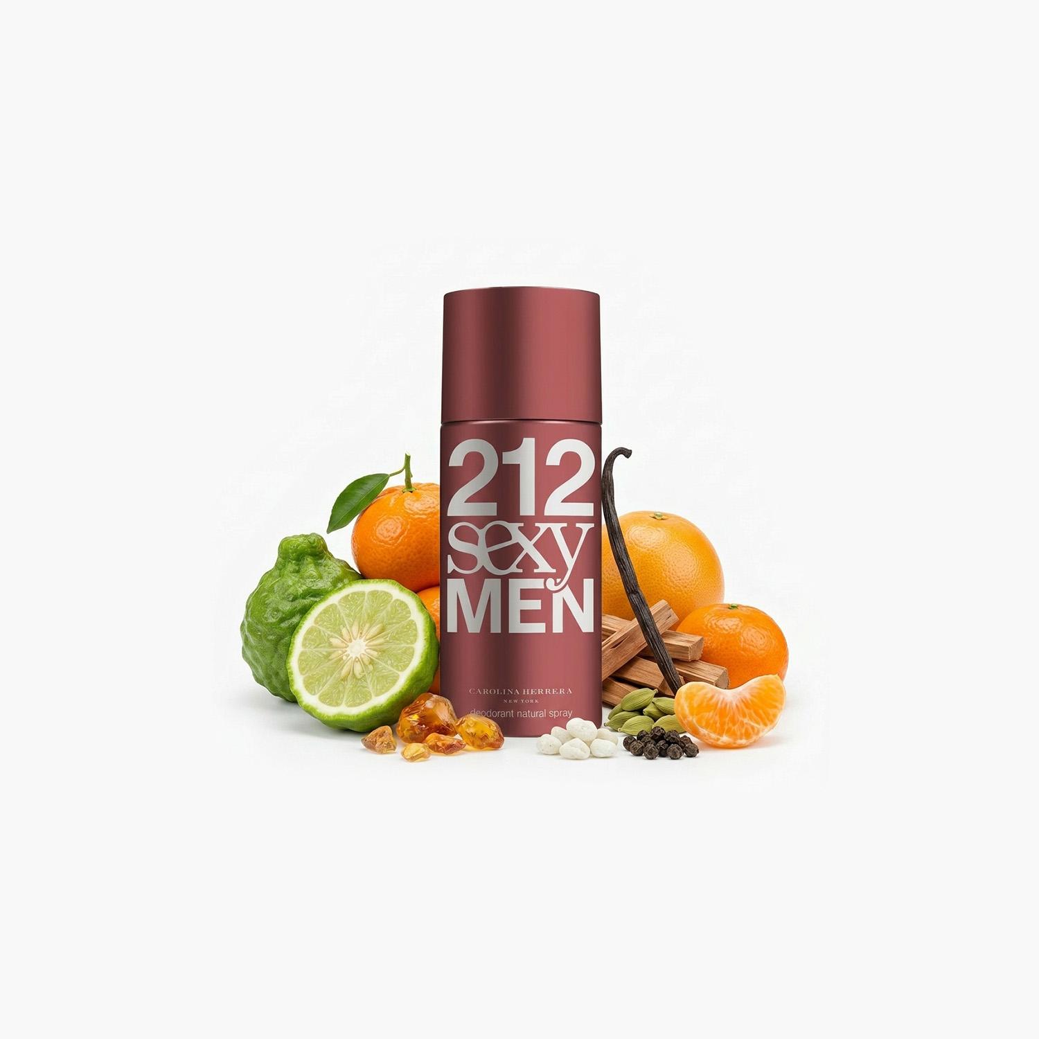 Carolina Herrera 212 Sexy 150Ml Deodorant Spray For Men-beautyandpersonalcare-fragrance-men-image-2