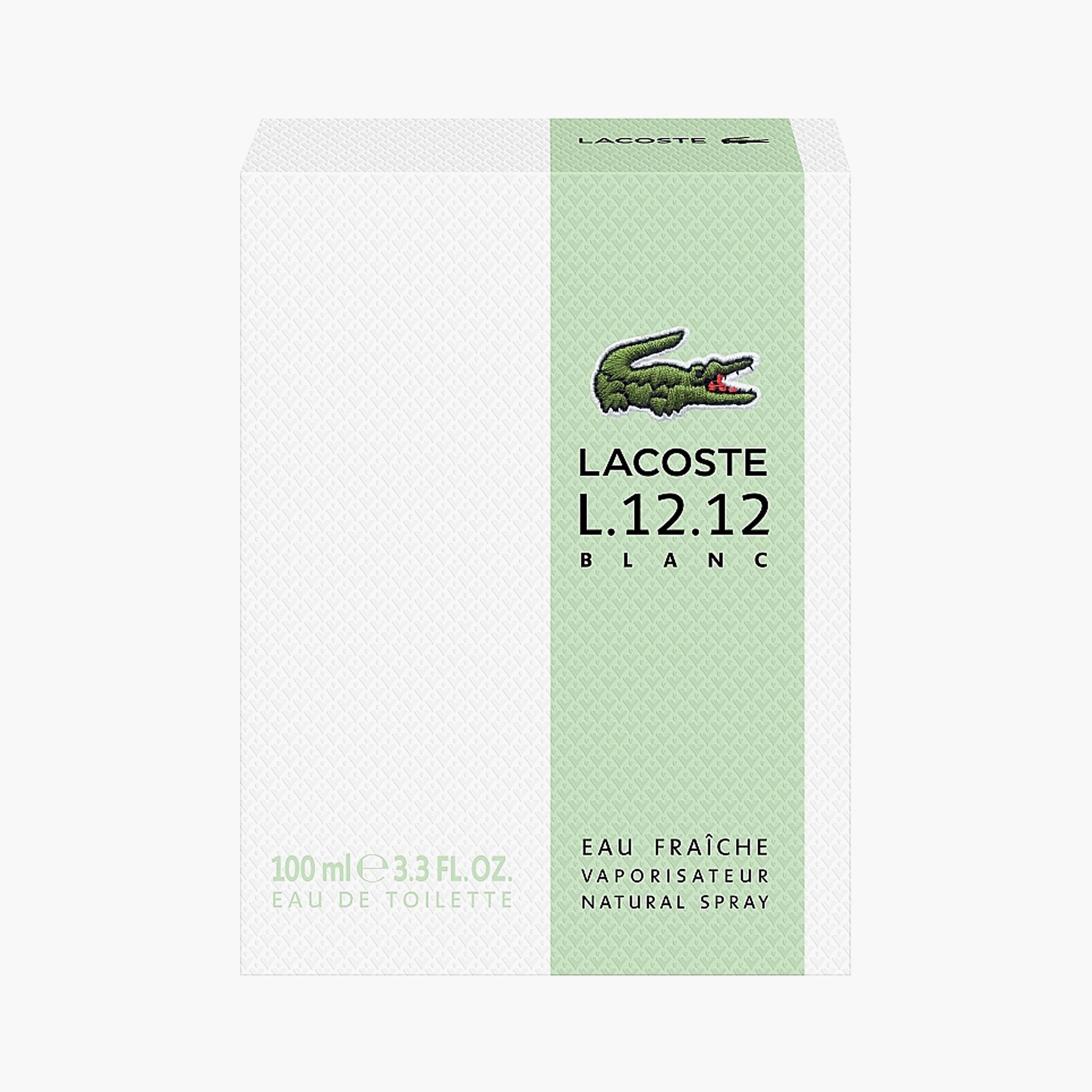 Lacoste L.12.12 Blanc Eau Fraiche EDT 100ml-beautyandpersonalcare-fragrance-men-image-3