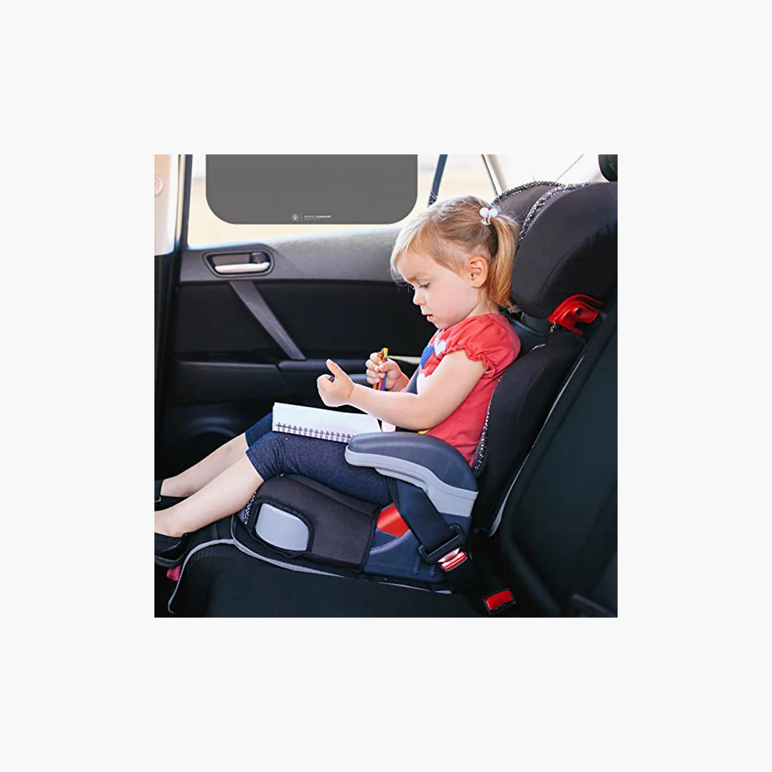 Prince Lionheart 2-Piece Rolled Sunshade - Black-baby-gear-carseats-image-3