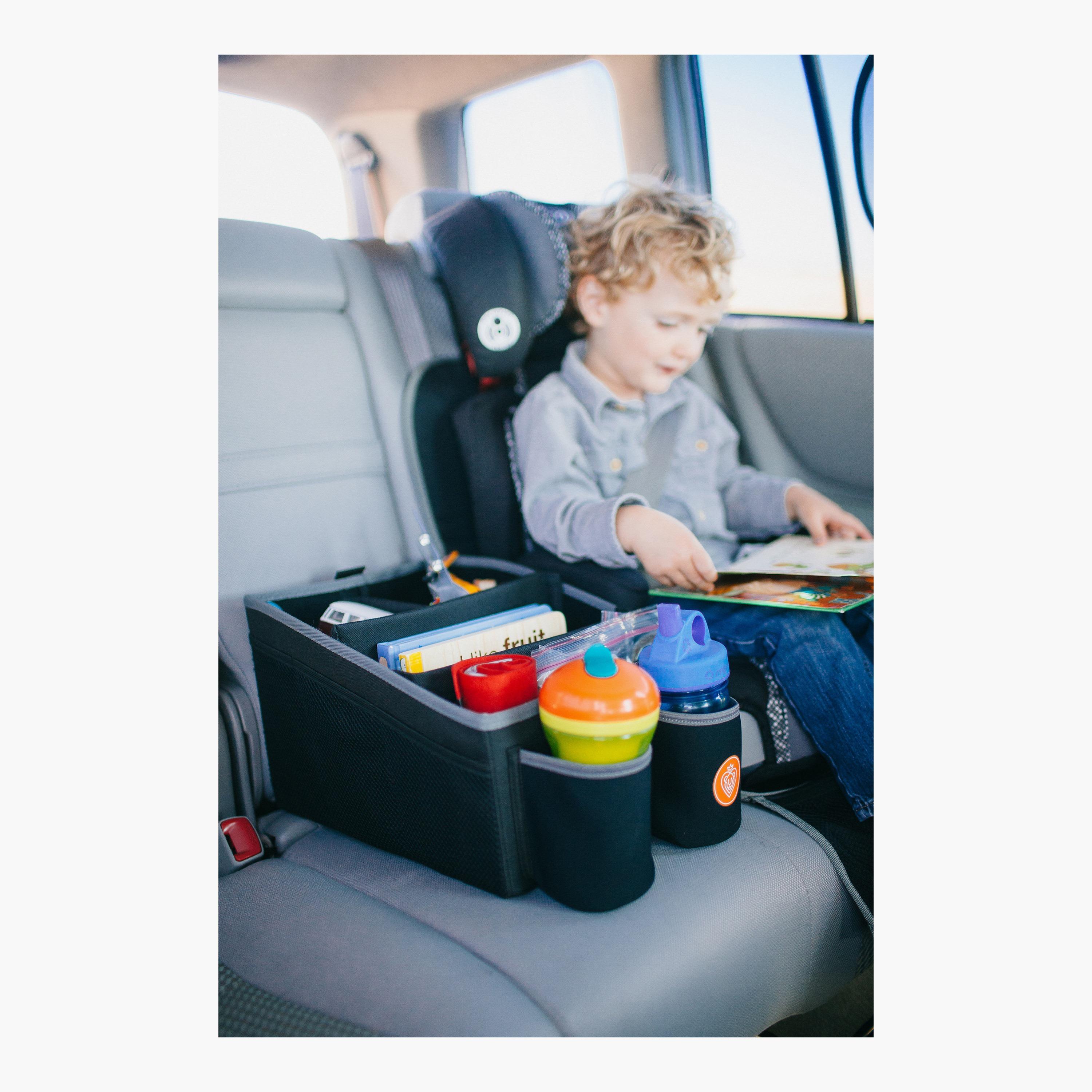 Prince Lionheart Travel Organiser - Black & Grey-baby-gear-carseats-image-2