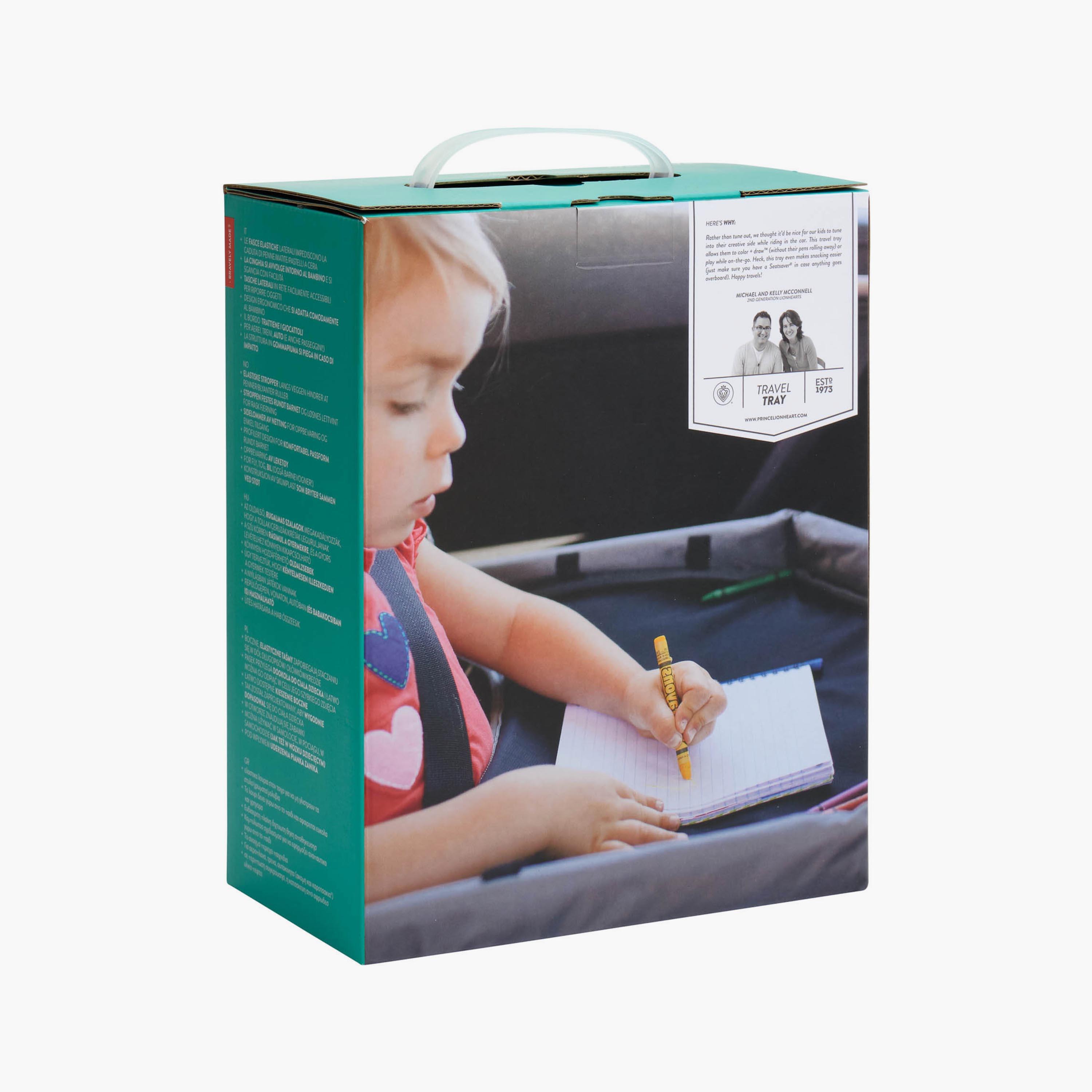 Prince Lionheart Travel Tray - Black & Grey-baby-gear-carseats-image-11