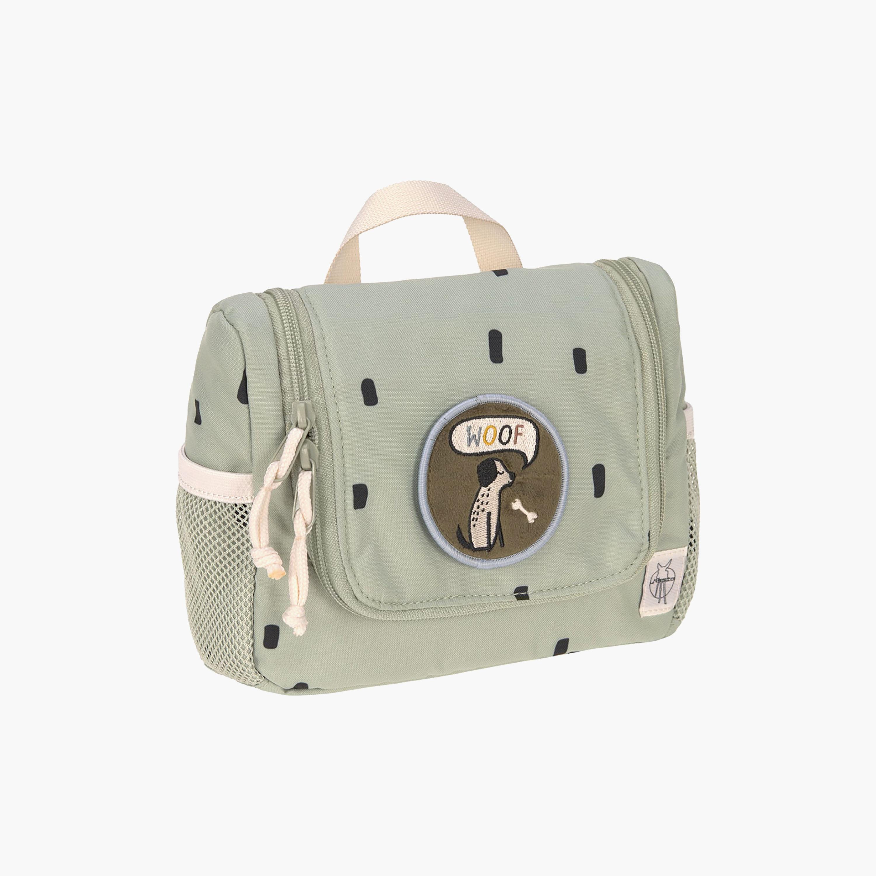 LASSIG Happy Prints Toiletry Washbag - Light Olive-girls-accessories-bags-image-1