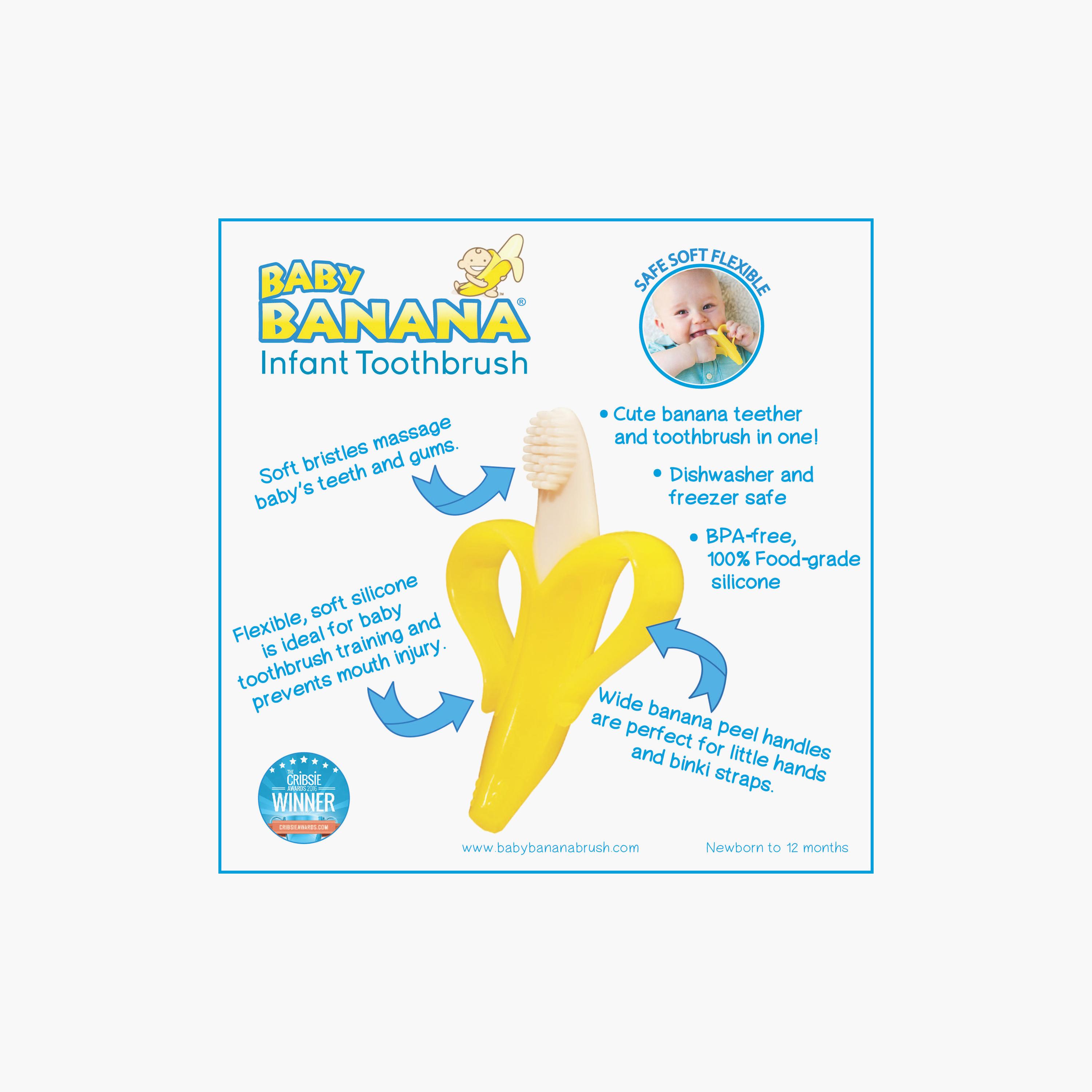 Baby Banana Infant Toothbrush-baby-bathandcare-oralcare-image-16