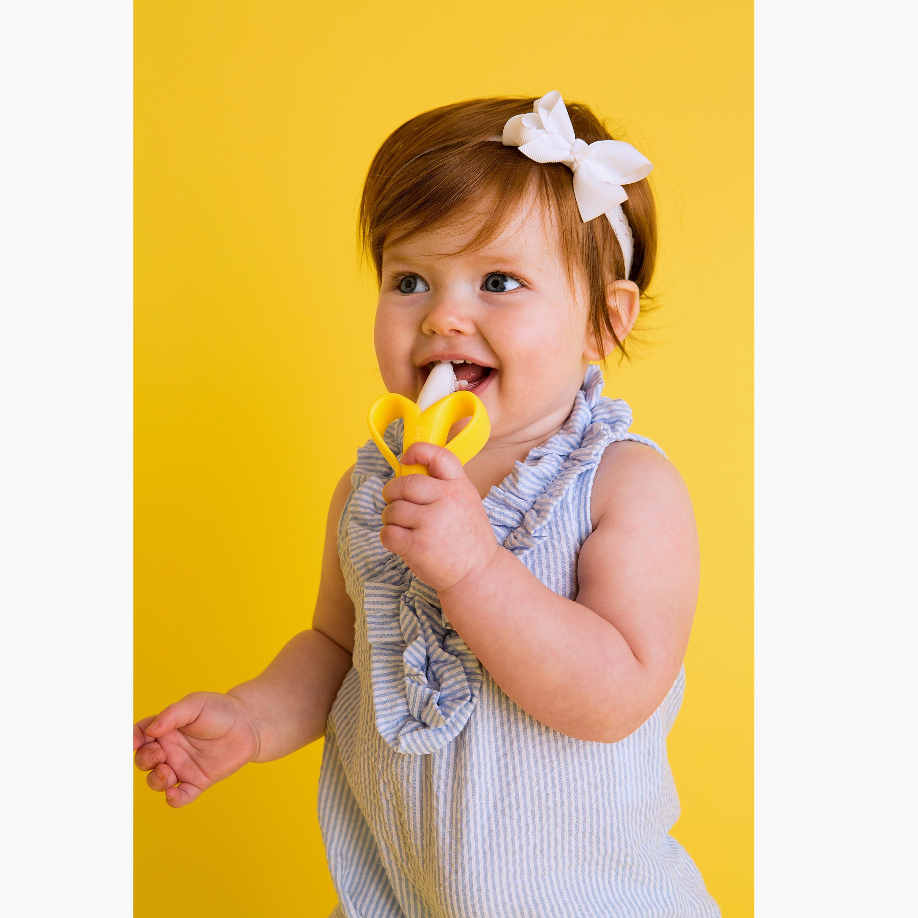 Baby Banana Infant Toothbrush-baby-bathandcare-oralcare-image-2