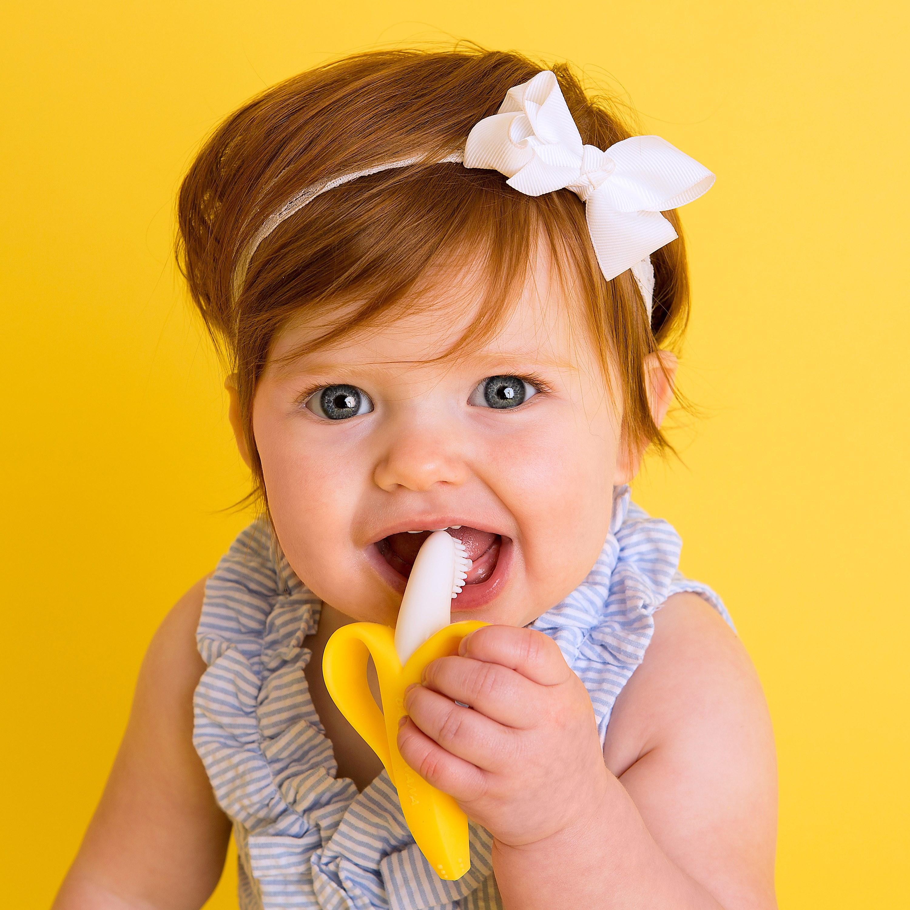 Baby Banana Infant Toothbrush-baby-bathandcare-oralcare-image-5