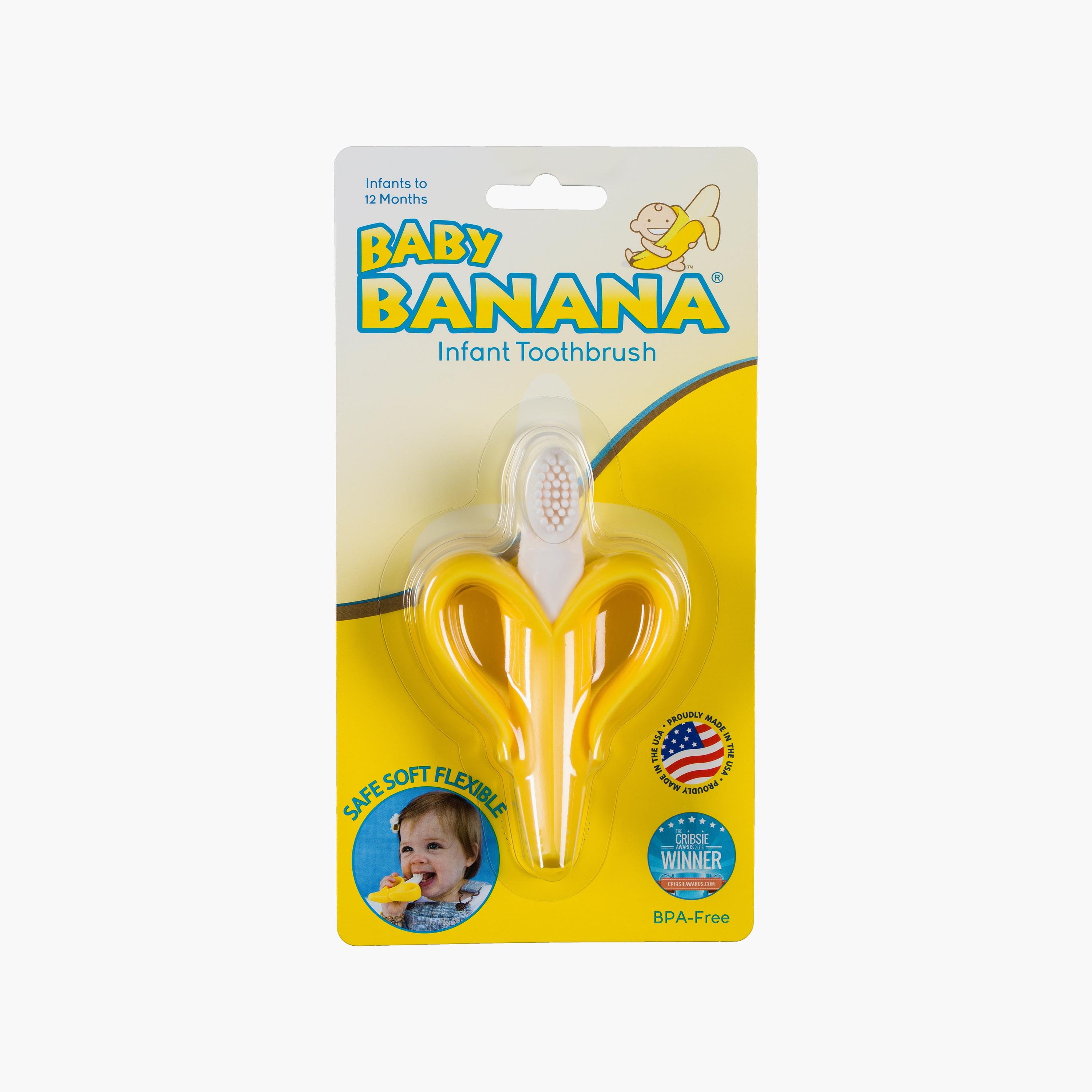 Baby Banana Infant Toothbrush-baby-bathandcare-oralcare-image-6