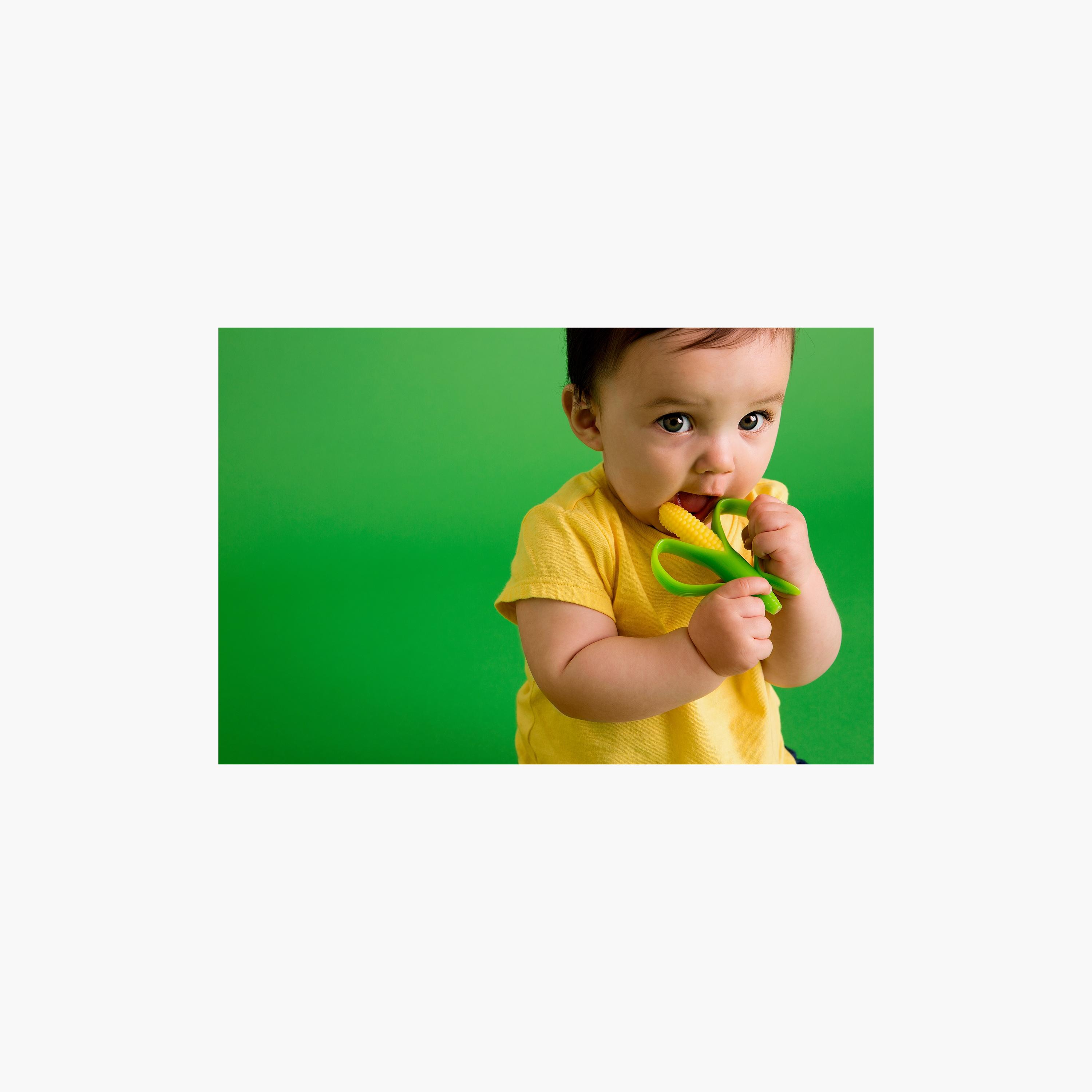 Baby Banana Corn Cob Infant Toothbrush - Yellow-baby-bathandcare-oralcare-image-13