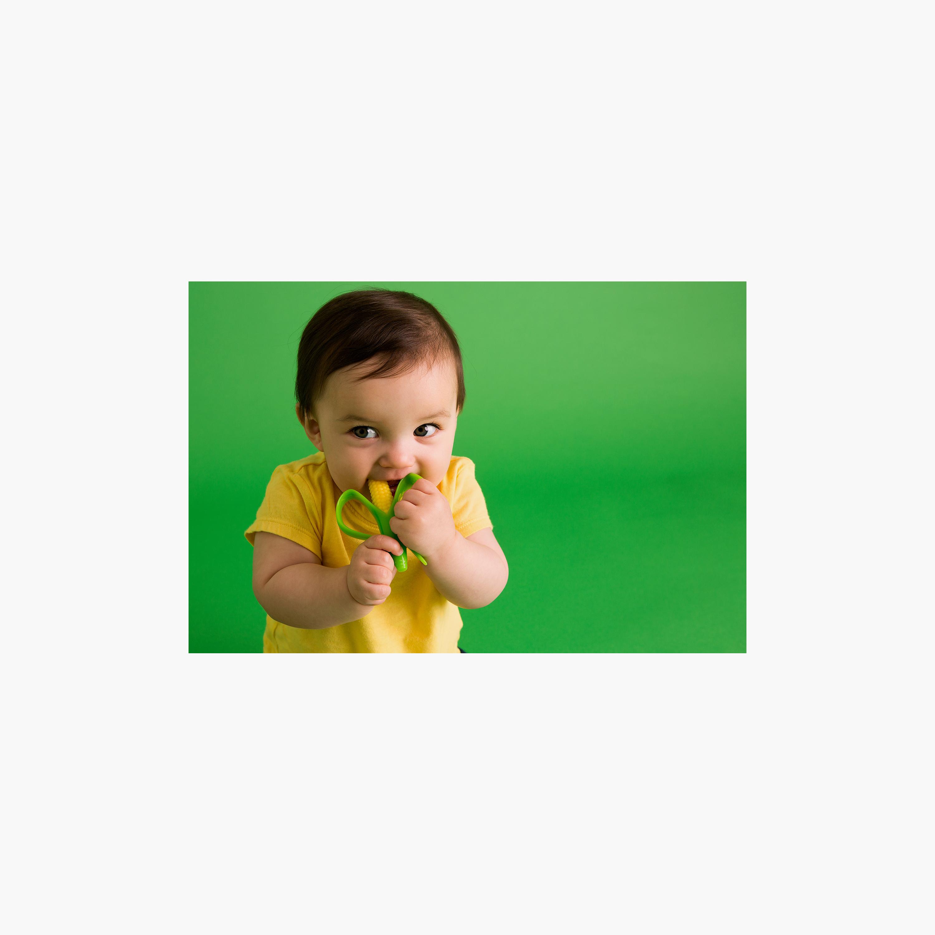 Baby Banana Corn Cob Infant Toothbrush - Yellow-baby-bathandcare-oralcare-image-14