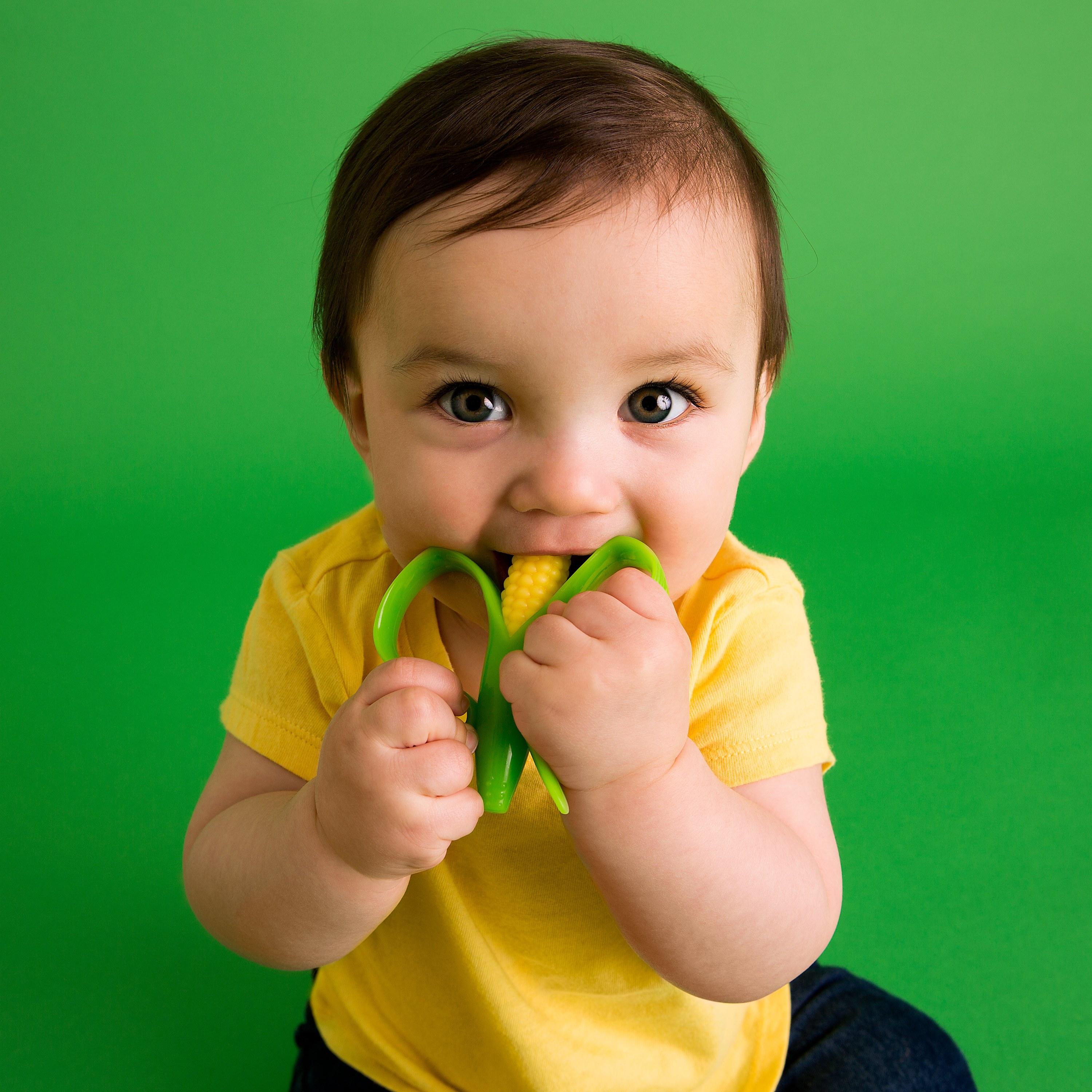 Baby Banana Corn Cob Infant Toothbrush - Yellow-baby-bathandcare-oralcare-image-20