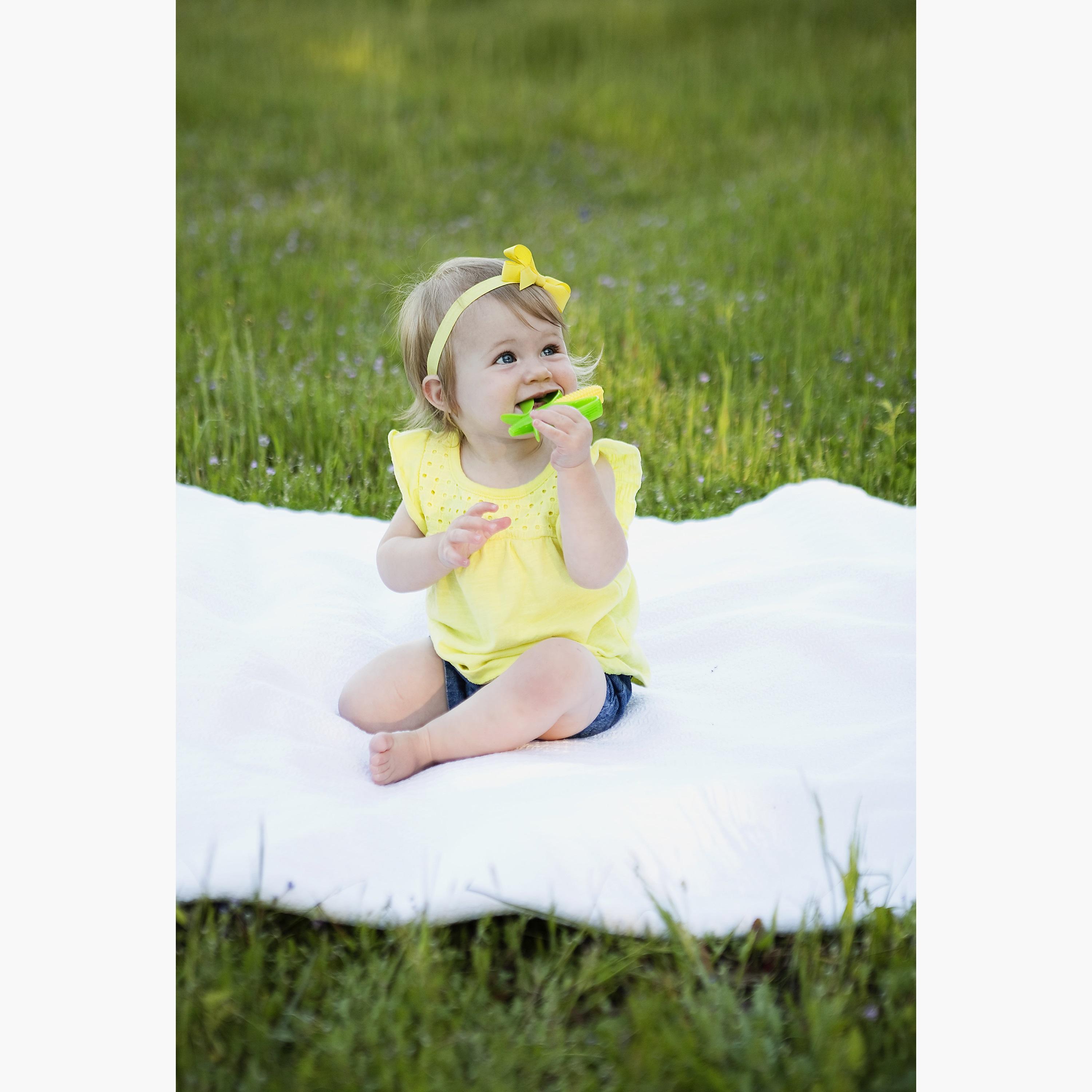 Baby Banana Corn Cob Infant Toothbrush - Yellow-baby-bathandcare-oralcare-image-25