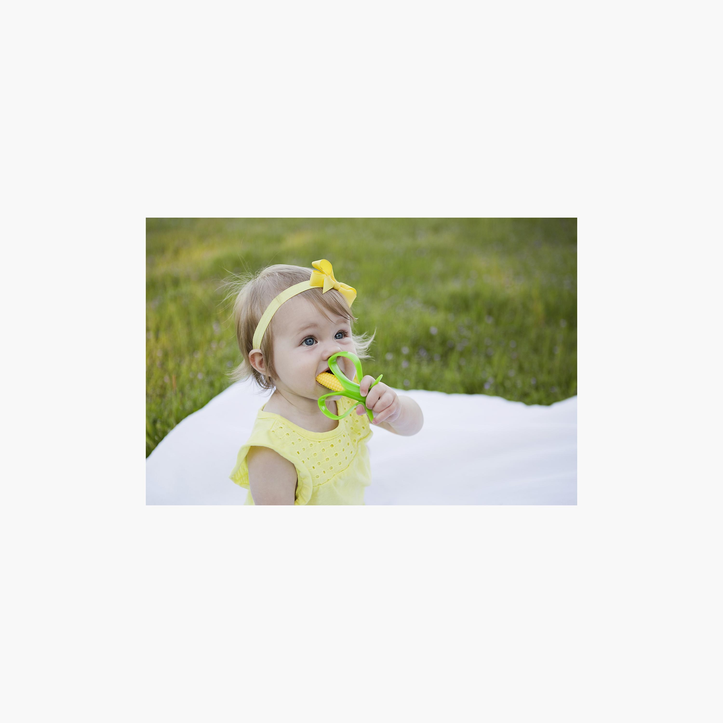 Baby Banana Corn Cob Infant Toothbrush - Yellow-baby-bathandcare-oralcare-image-28