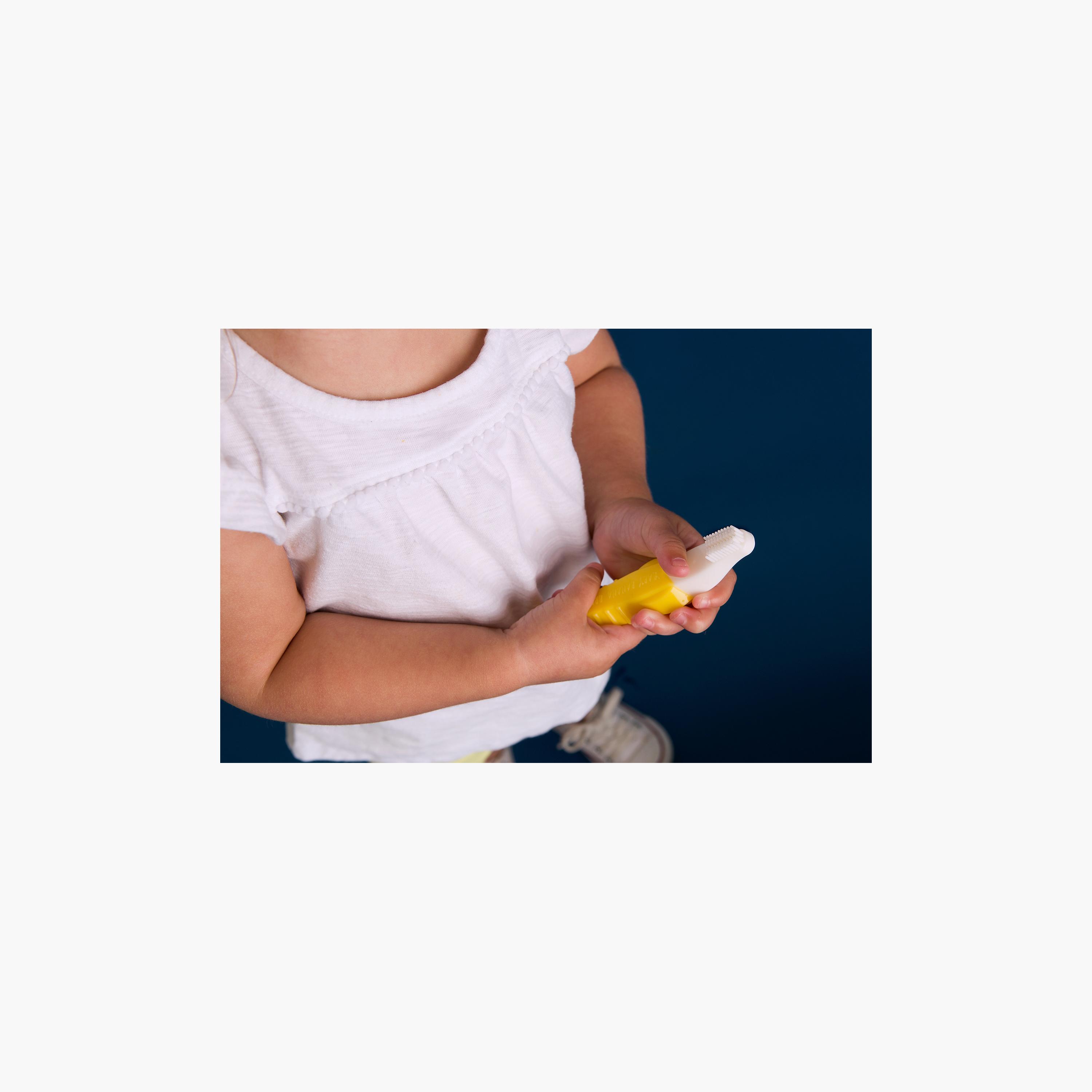 Baby Banana Toddler Toothbrush - Yellow-baby-bathandcare-oralcare-image-12