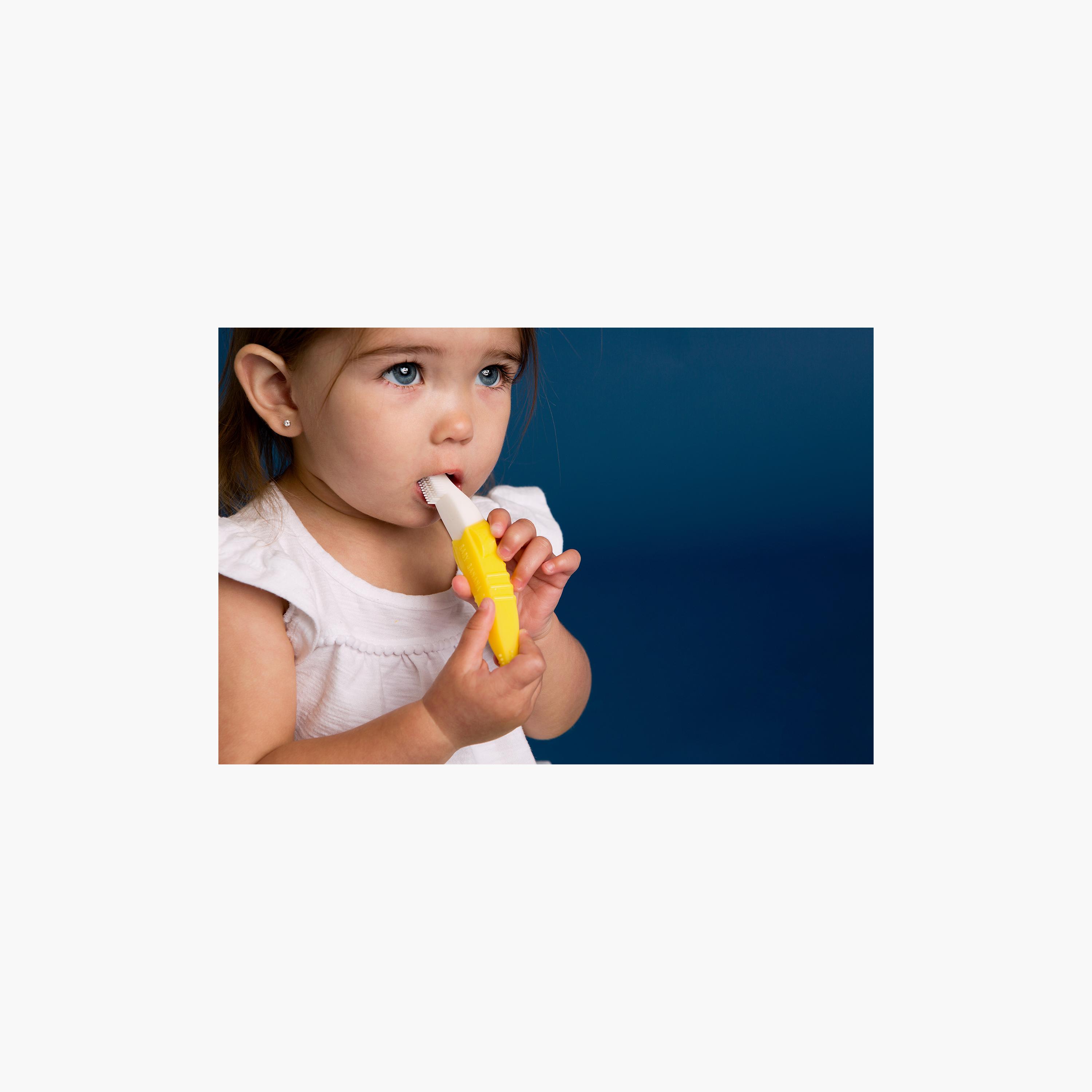 Baby Banana Toddler Toothbrush - Yellow-baby-bathandcare-oralcare-image-14