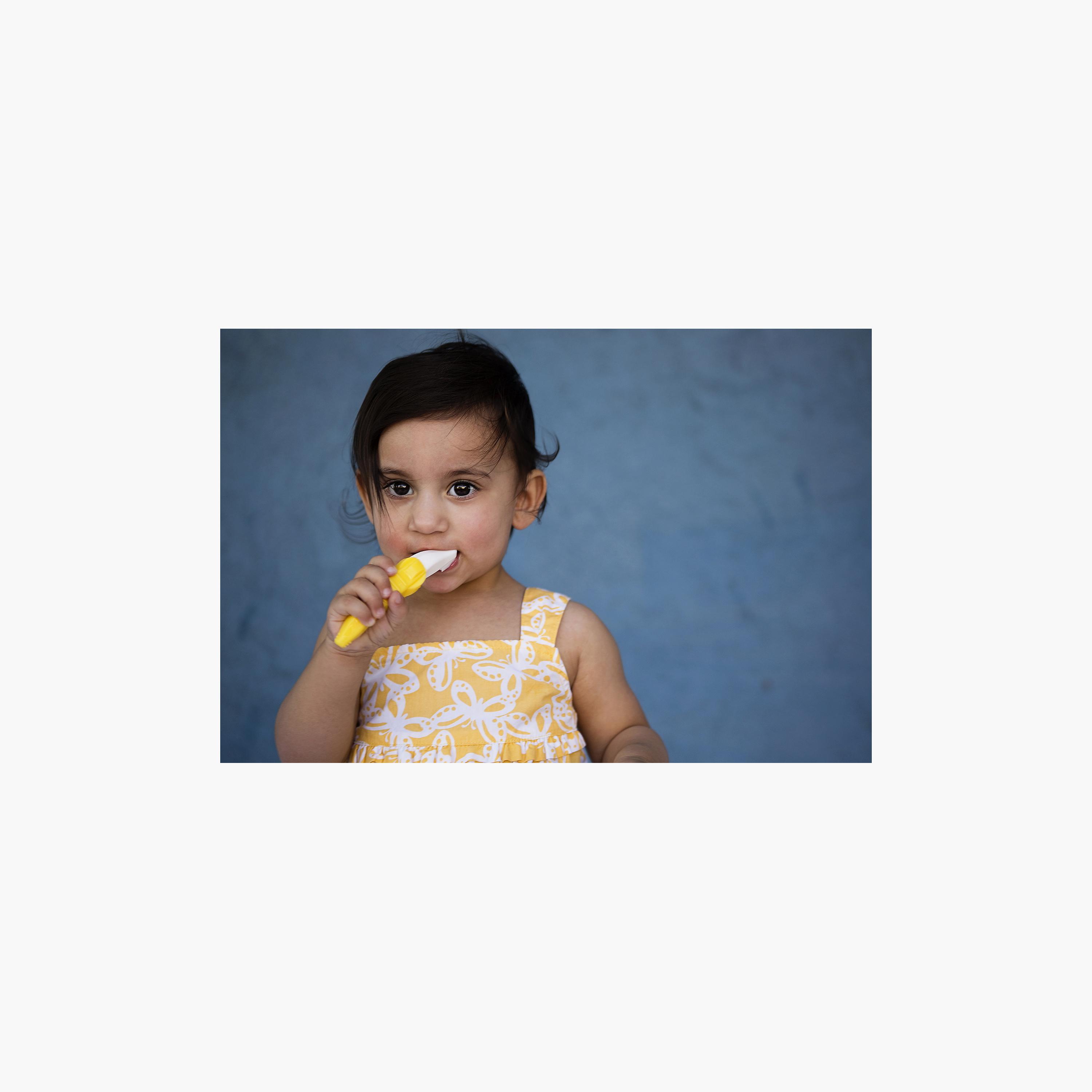 Baby Banana Toddler Toothbrush - Yellow-baby-bathandcare-oralcare-image-2