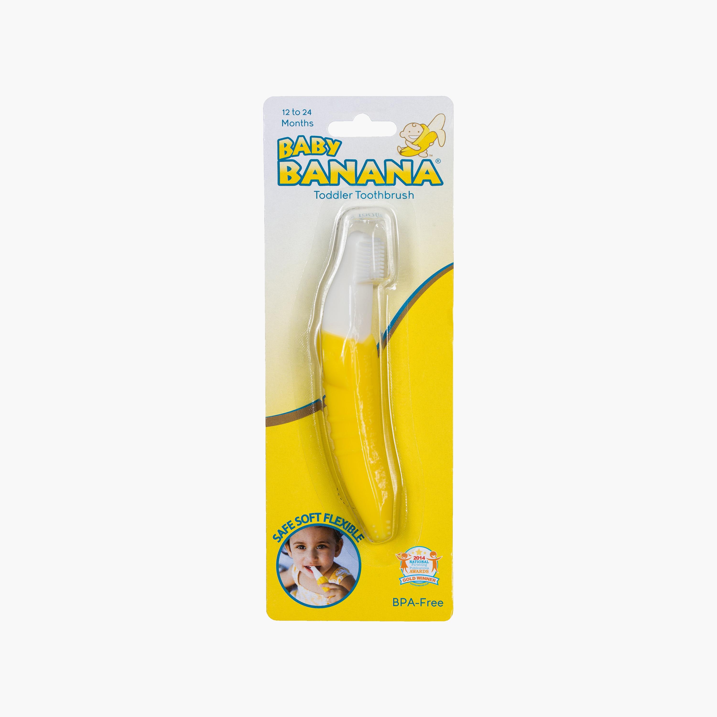 Baby Banana Toddler Toothbrush - Yellow-baby-bathandcare-oralcare-image-7
