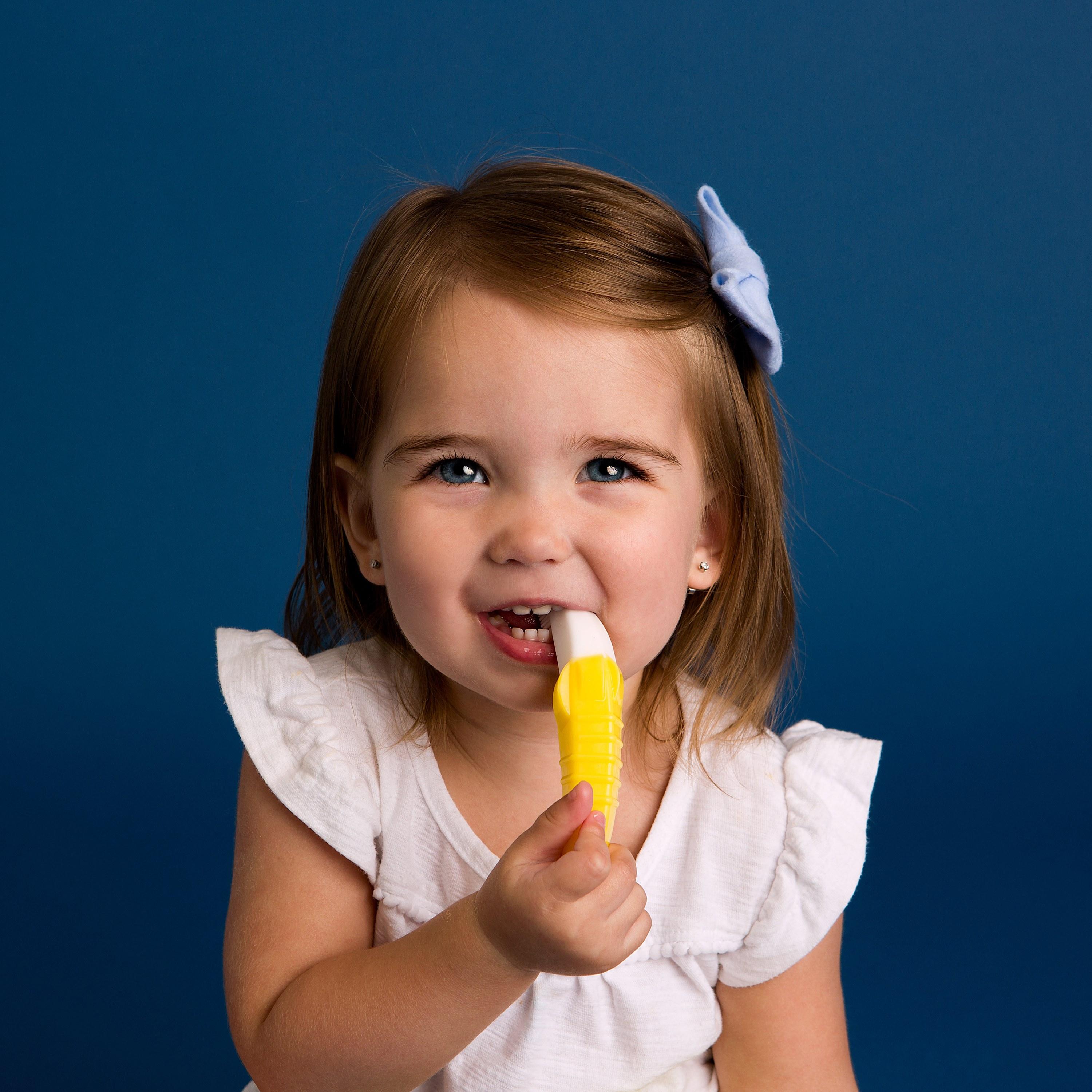 Baby Banana Toddler Toothbrush - Yellow-baby-bathandcare-oralcare-image-9