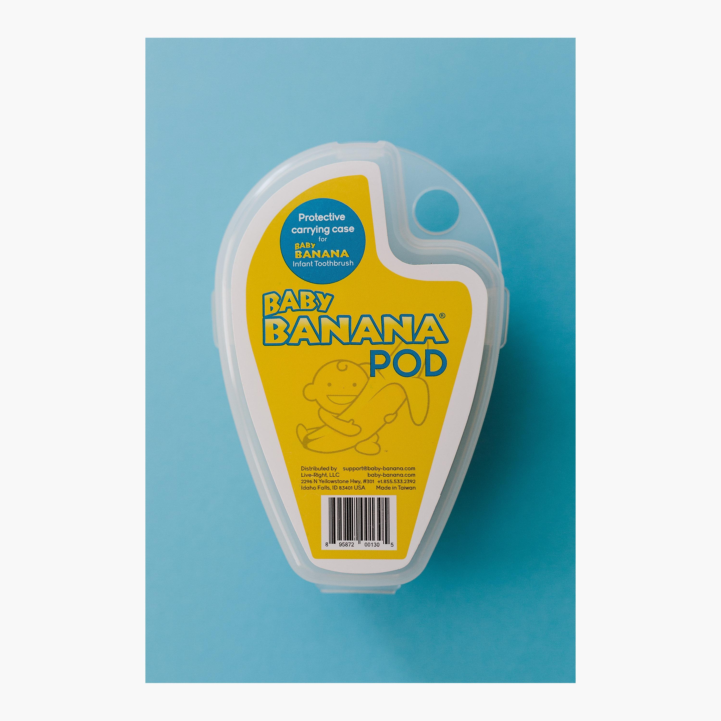 Baby Banana Infant Toothbrush Protective Pod - Clear-baby-bathandcare-oralcare-image-10