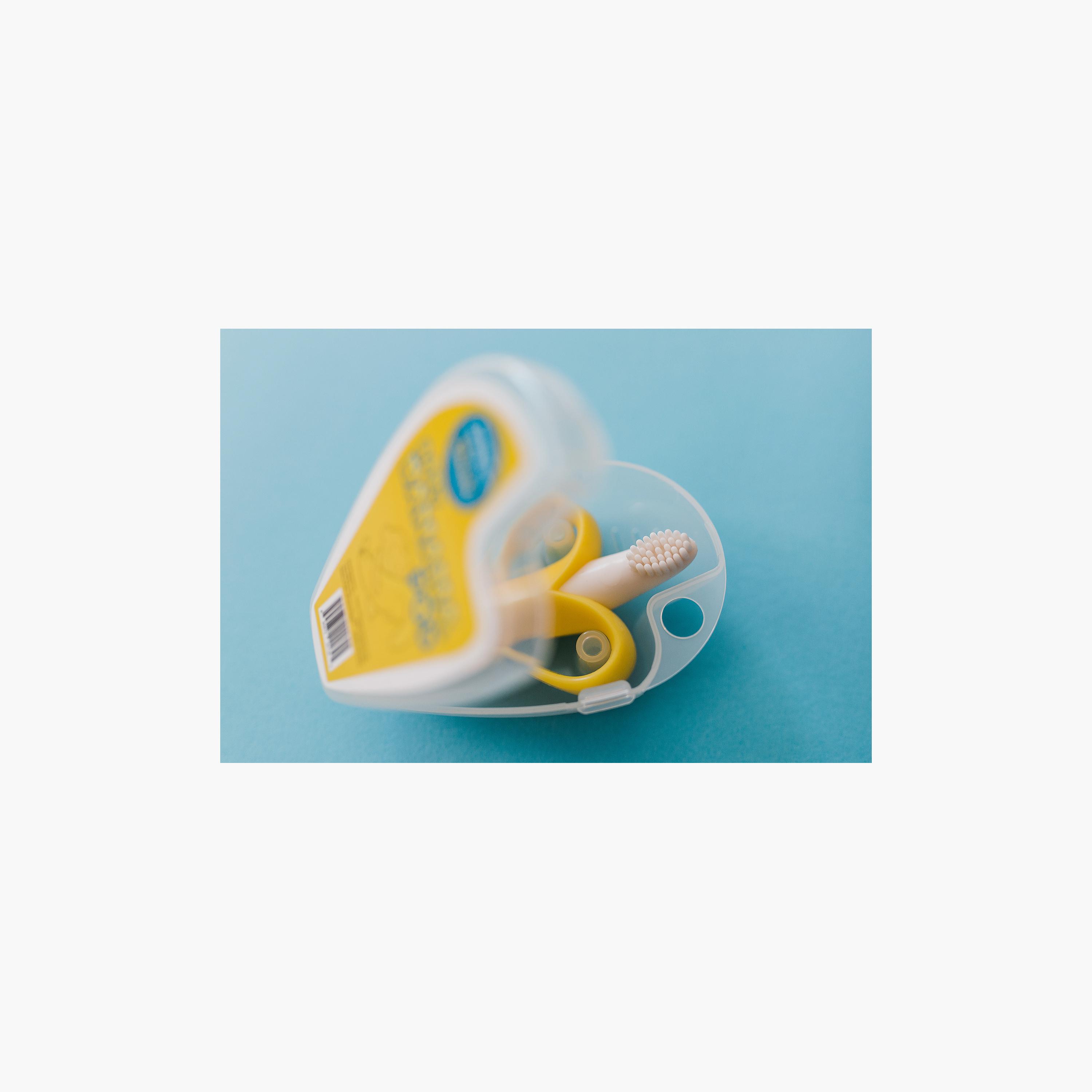 Baby Banana Infant Toothbrush Protective Pod - Clear-baby-bathandcare-oralcare-image-11