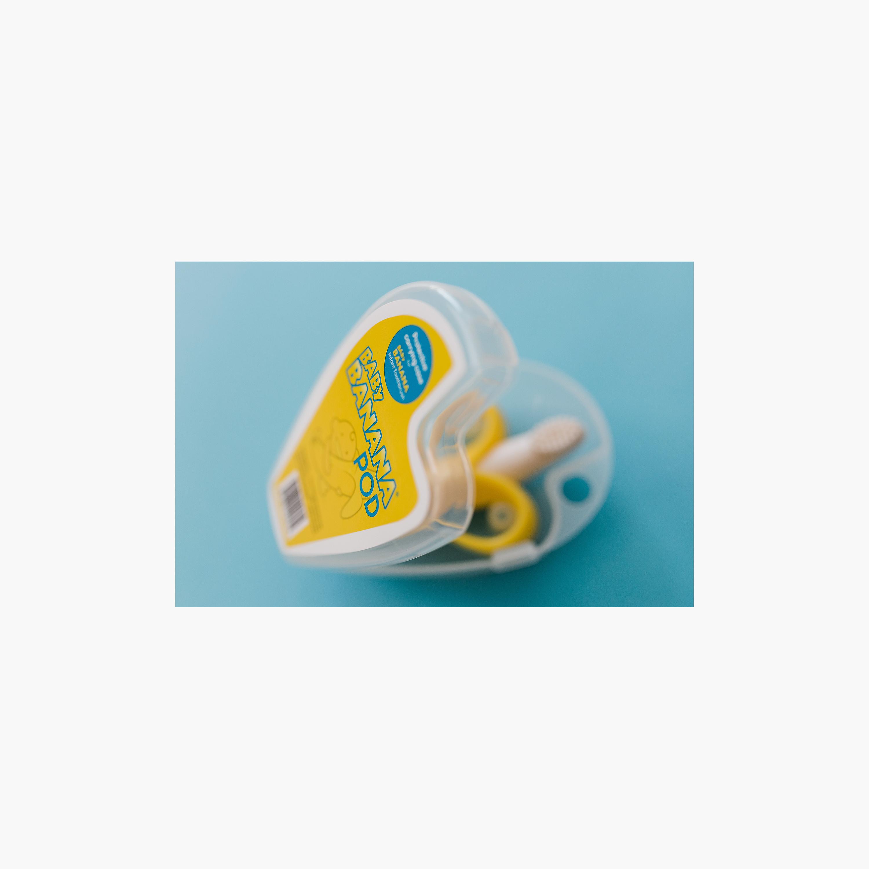 Baby Banana Infant Toothbrush Protective Pod - Clear-baby-bathandcare-oralcare-image-12