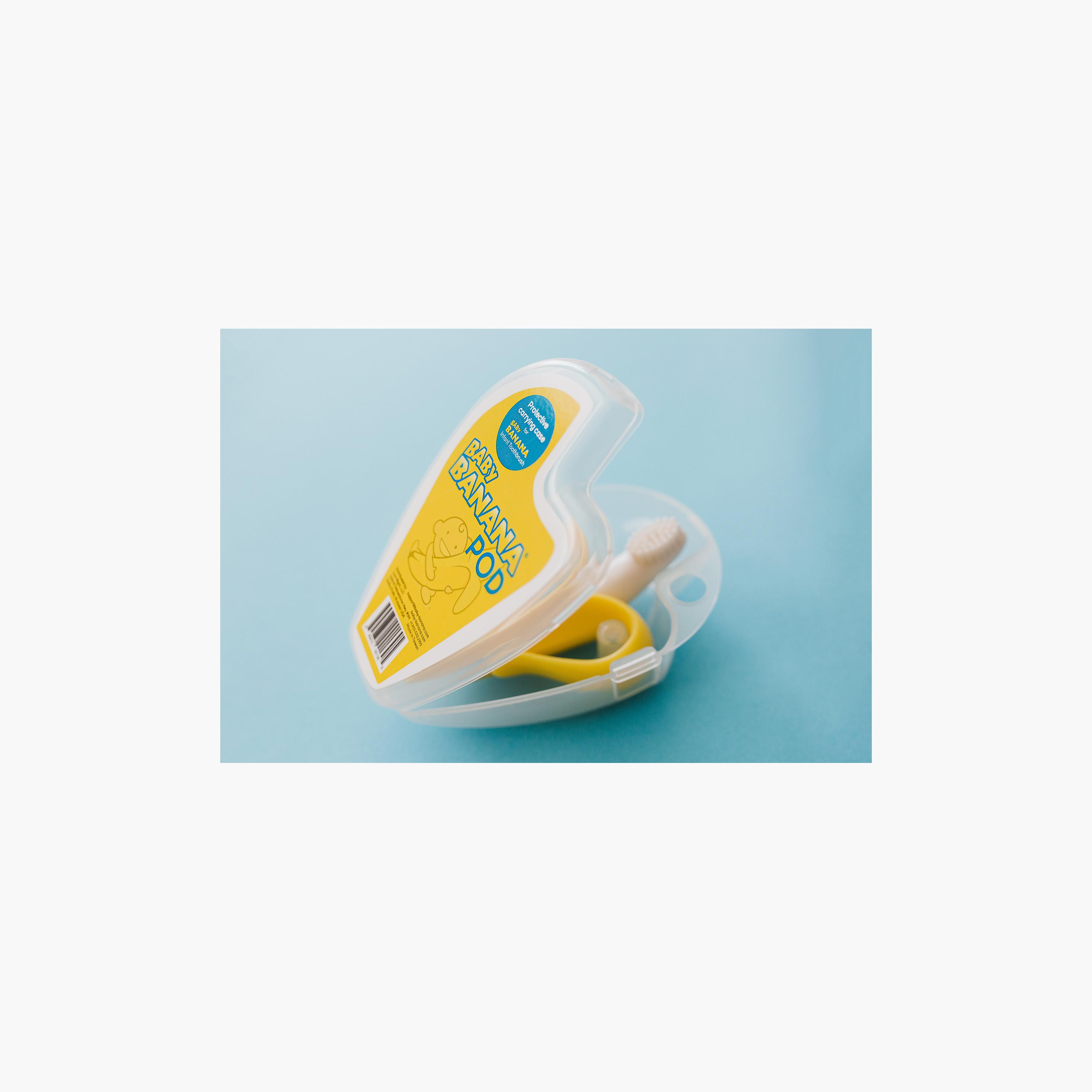 Baby Banana Infant Toothbrush Protective Pod - Clear-baby-bathandcare-oralcare-image-15