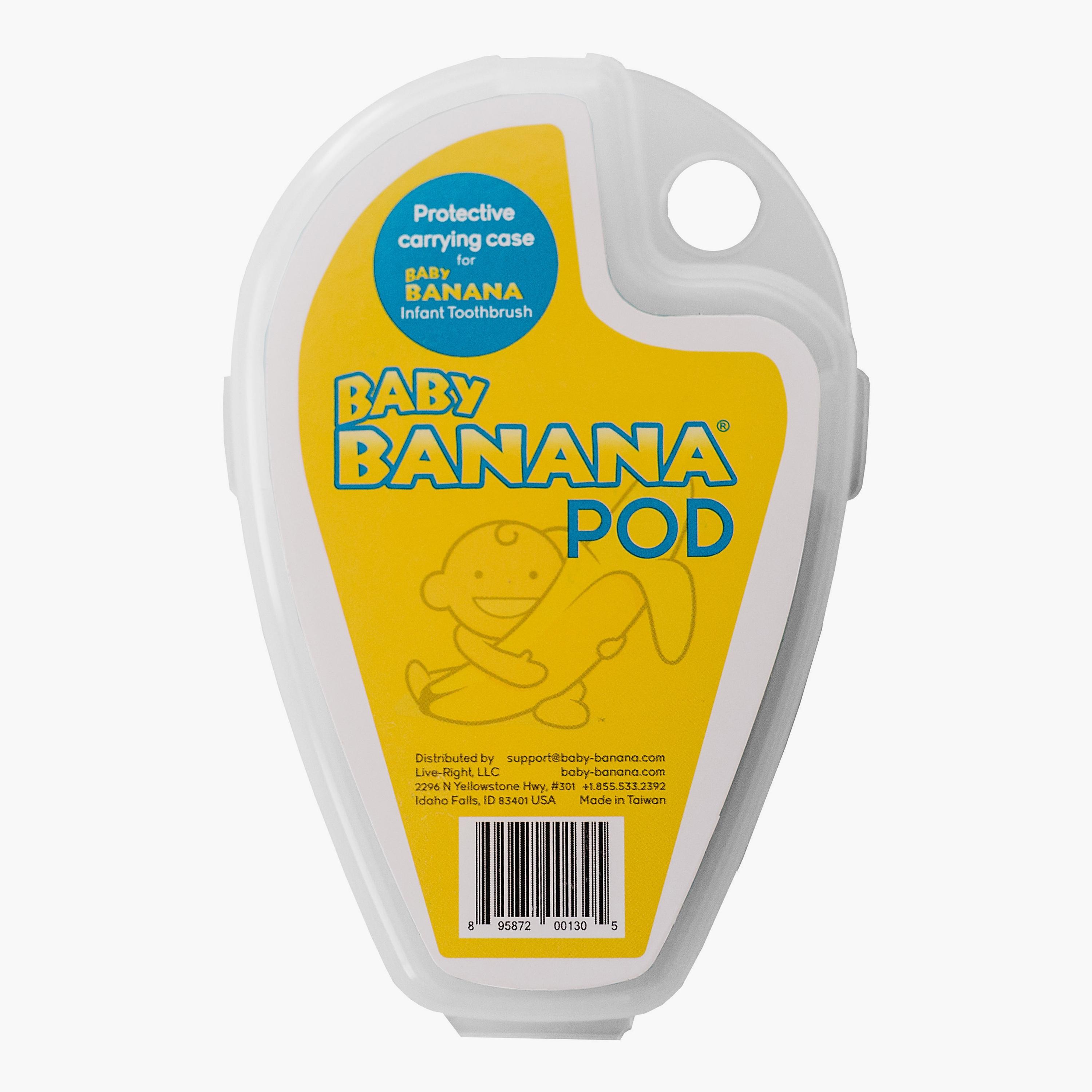 Baby Banana Infant Toothbrush Protective Pod - Clear-baby-bathandcare-oralcare-image-8