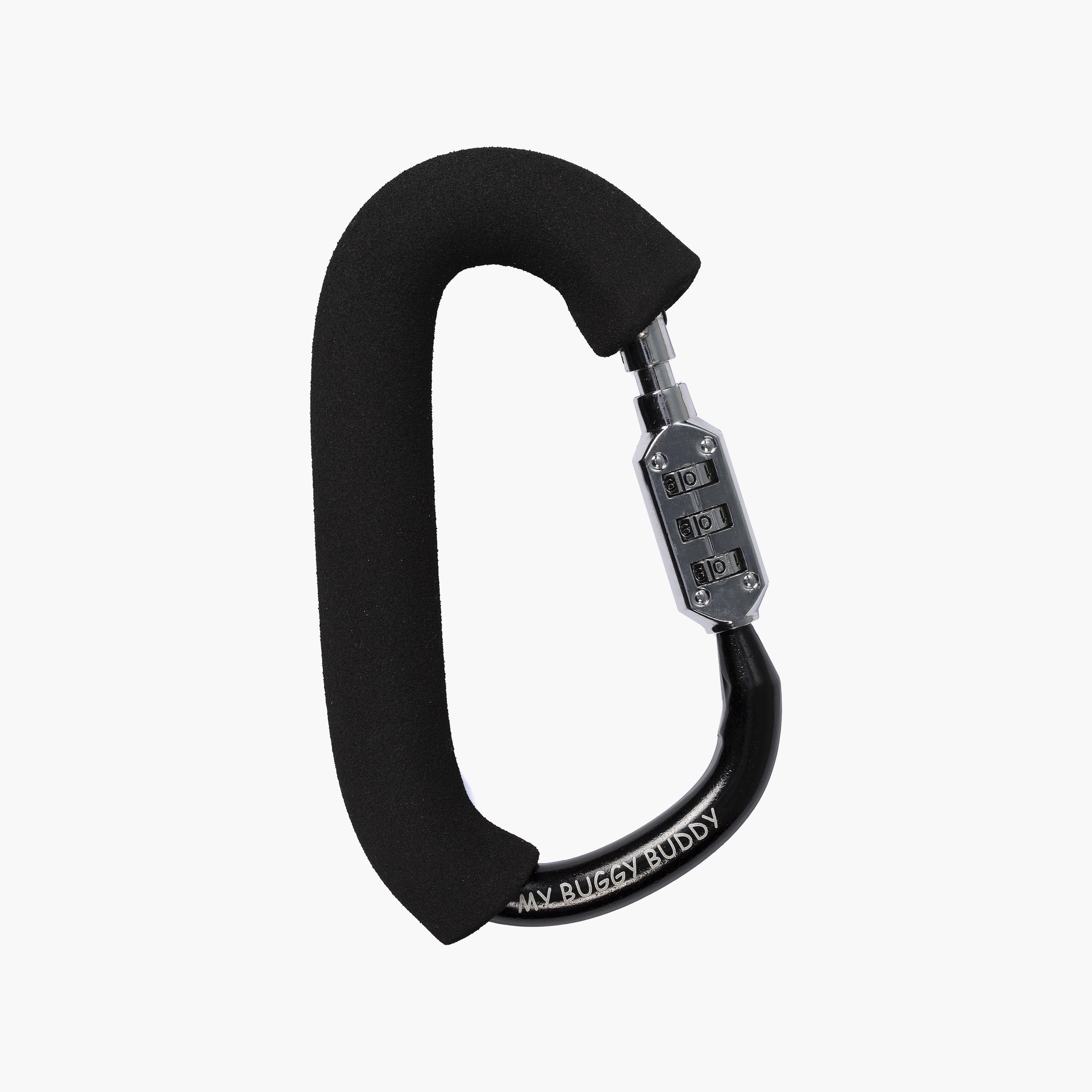 My Buggy Buddy 2-in-1 Lock & Clip - Black-baby-gear-strollersandprams-accessories-image-1