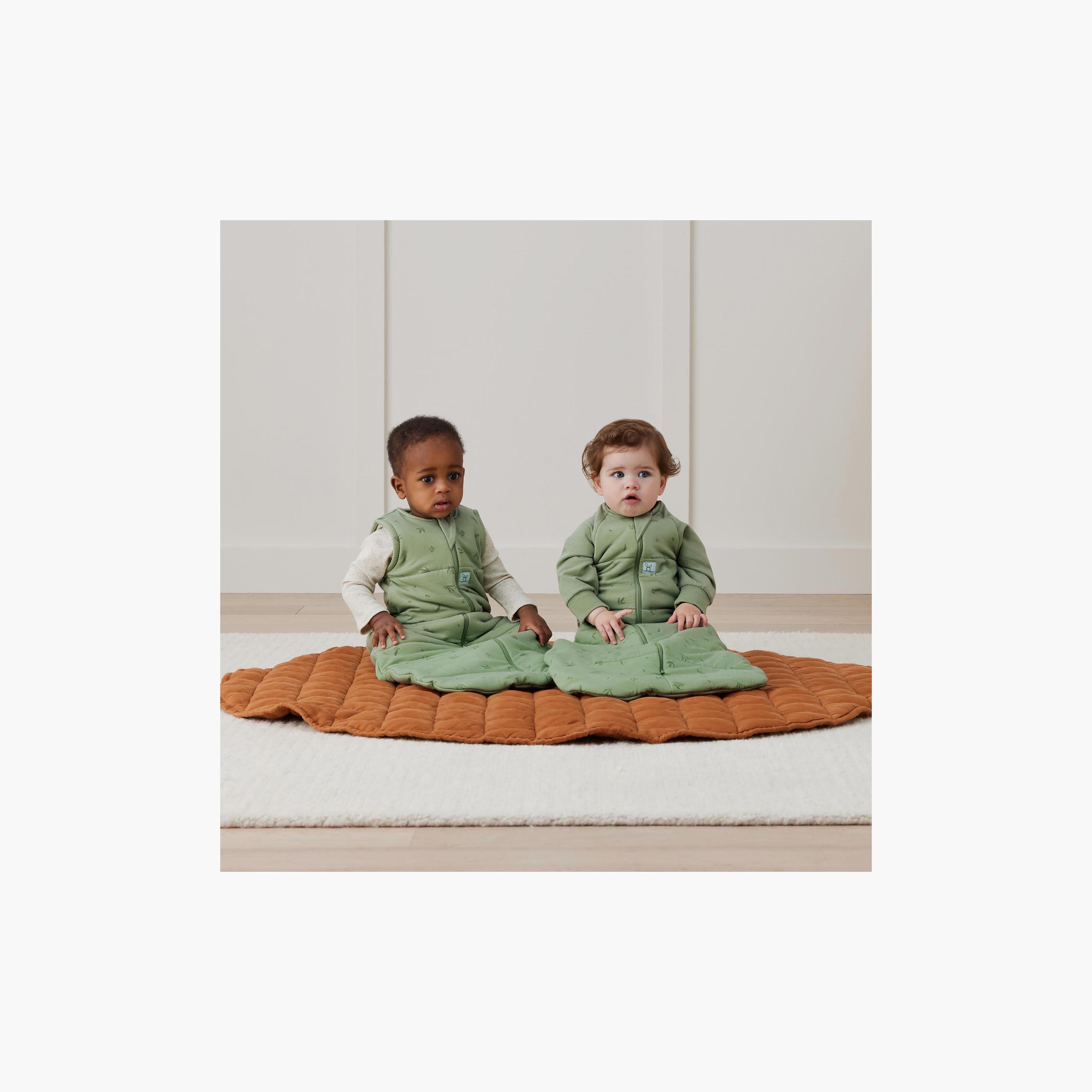 ergoPouch Jersey Sleeping Bag with Sleeves 3.5 TOG Willow - 3-12 months-baby-nursery-blanketsandswaddles-swaddlesandsleepingbags-image-2
