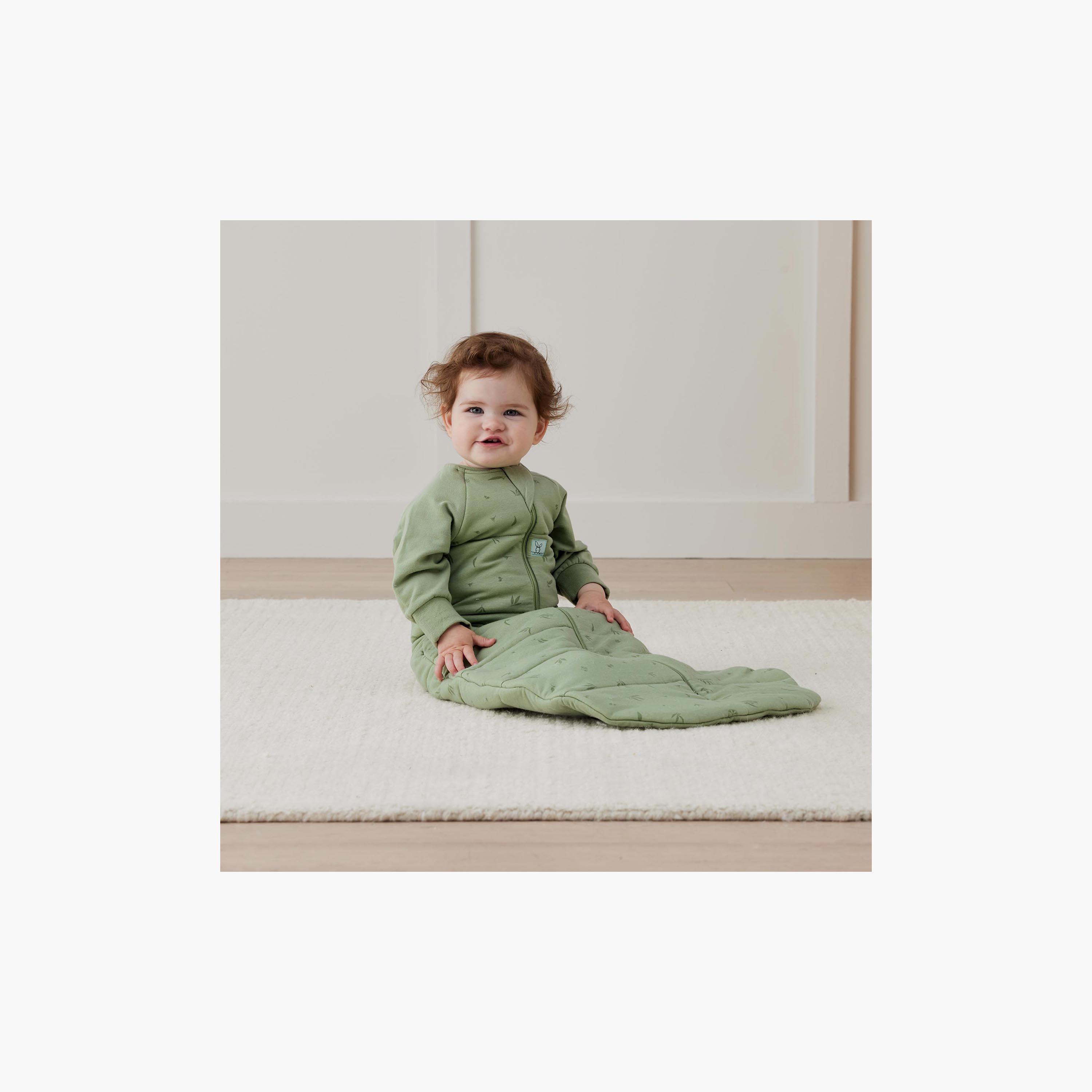 ergoPouch Jersey Sleeping Bag with Sleeves 3.5 TOG Willow - 3-12 months-baby-nursery-blanketsandswaddles-swaddlesandsleepingbags-image-3