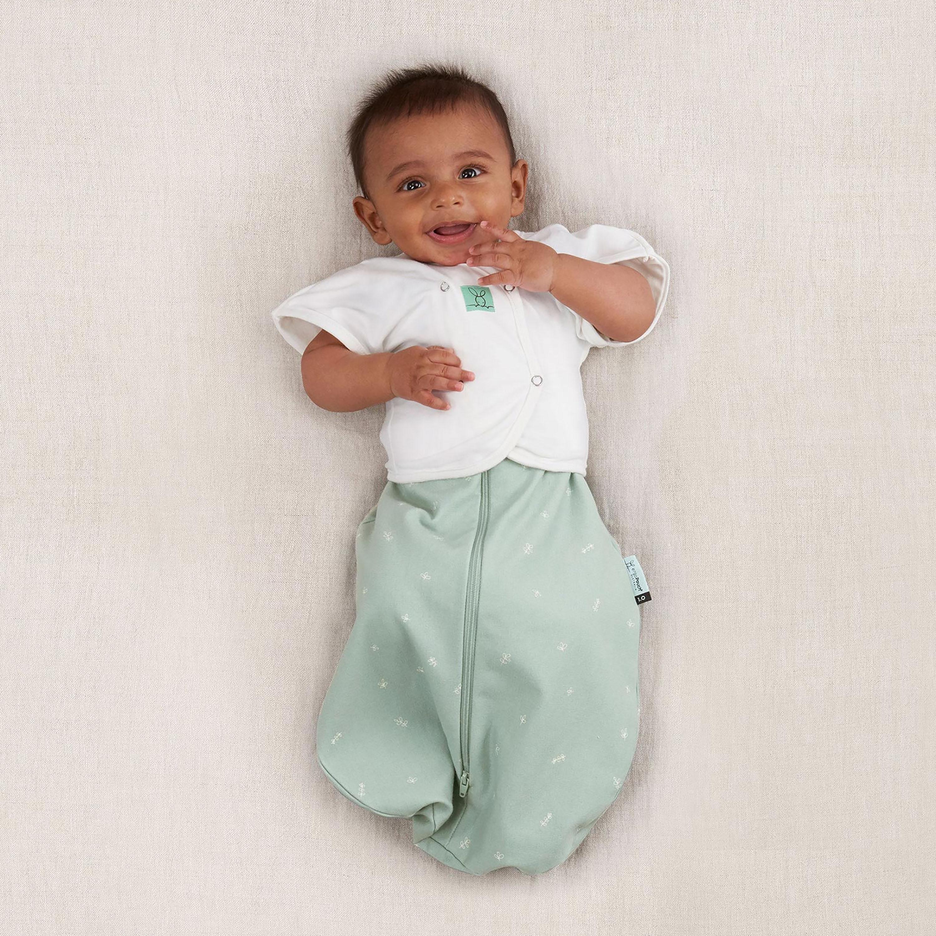 ergoPouch Butterfly Cardi 0.2 TOG Grey Marle - 2-6 months-baby-nursery-blanketsandswaddles-swaddlesandsleepingbags-image-4