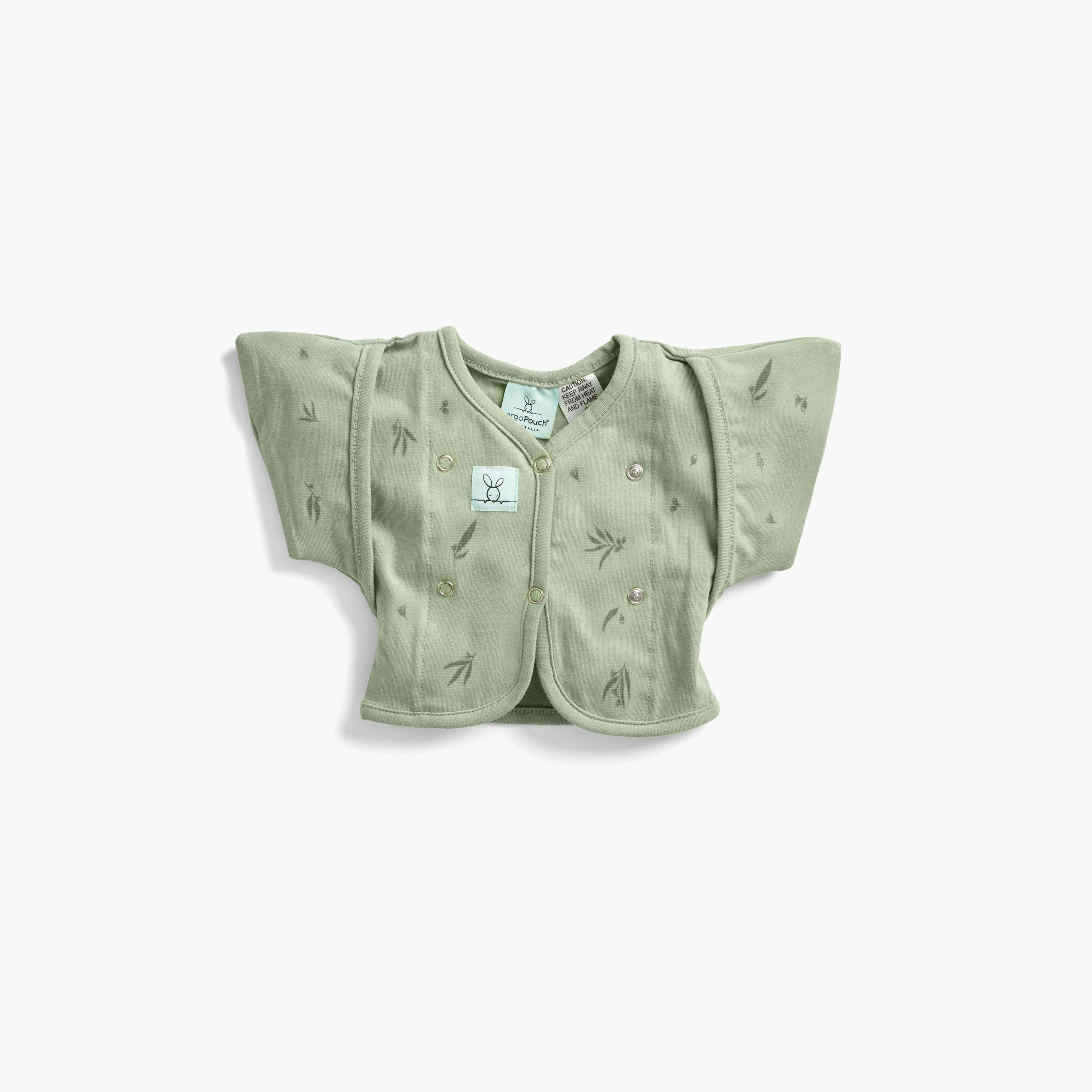ergoPouch Butterfly Cardi 0.2 TOG Willow - 2-6 months-baby-nursery-blanketsandswaddles-swaddlesandsleepingbags-image-2