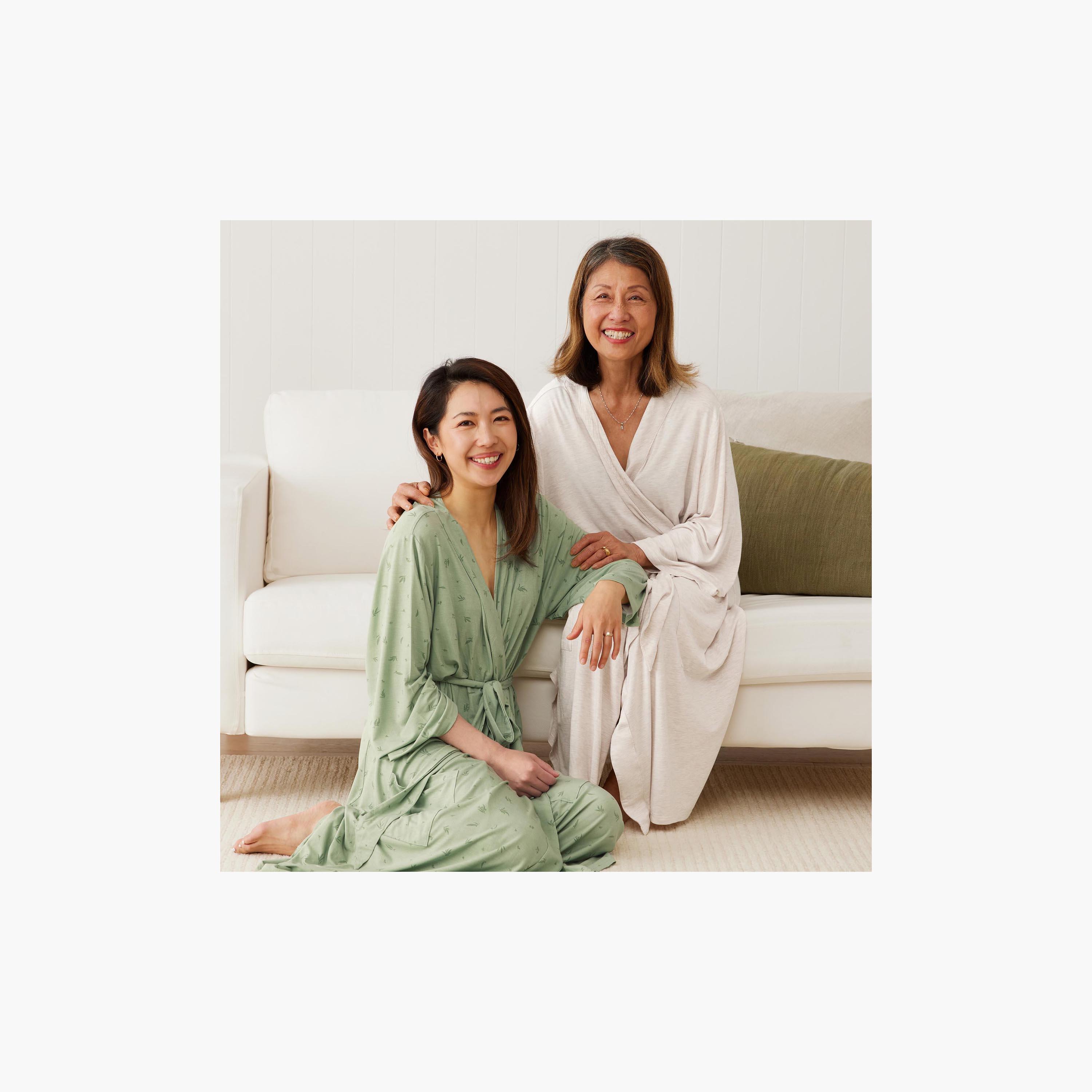 ergoPouch Matchy Matchy Robe 0.2TOG - Oatmeal Marle-women-clothing-maternity-nightwear-image-6