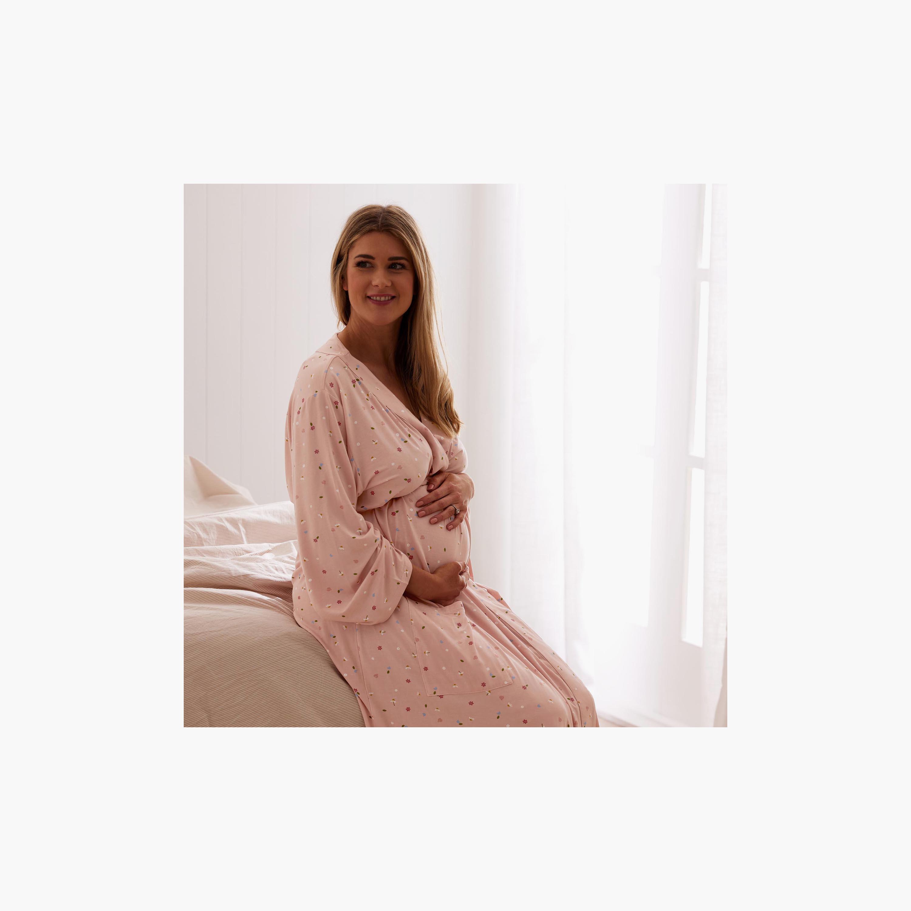 ergoPouch Matchy Matchy Robe 0.2TOG - Daisies-women-clothing-maternity-nightwear-image-4