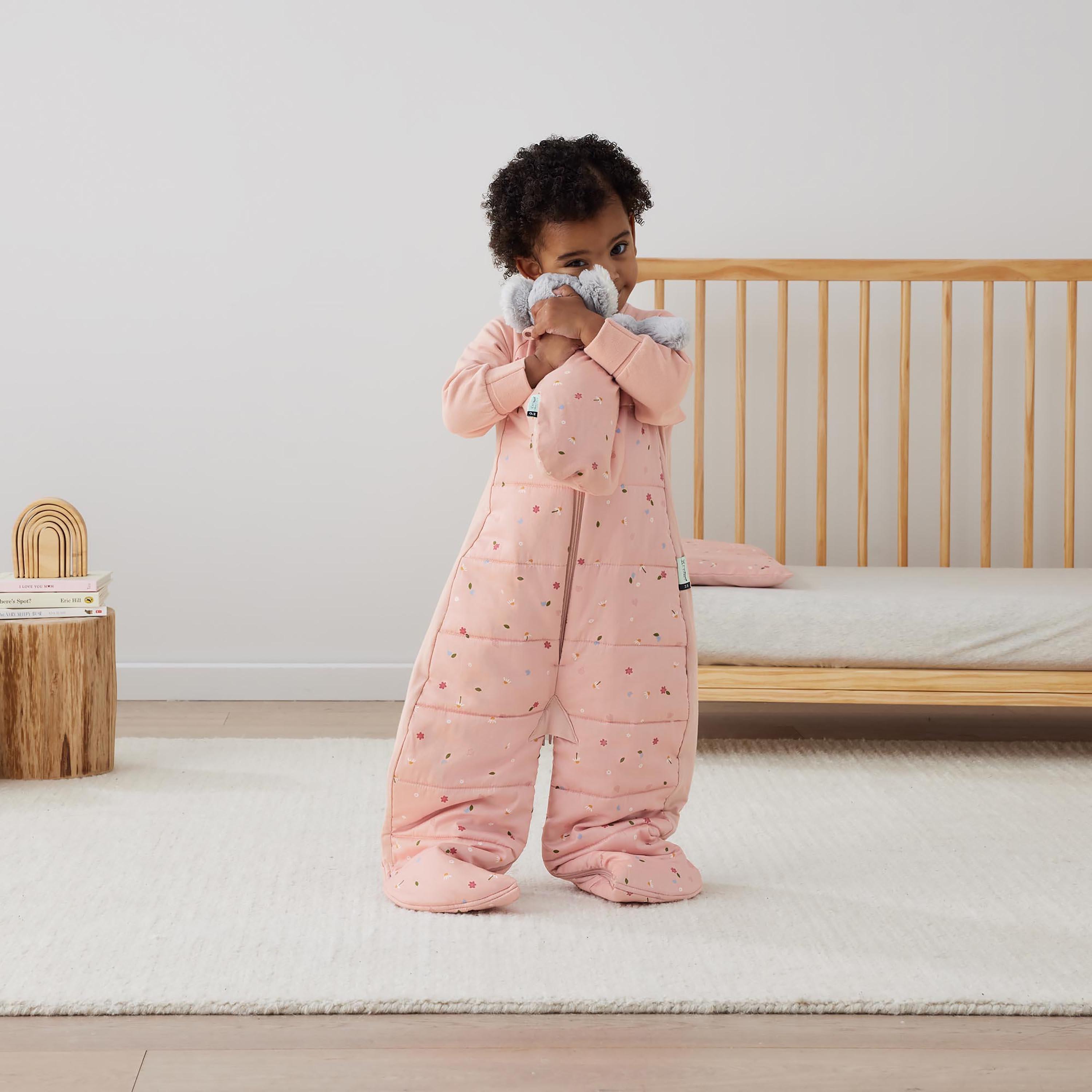ergoPouch Sleep Suit Bag 2.5 TOG - Daisies - 8-24 months-baby-nursery-blanketsandswaddles-swaddlesandsleepingbags-image-3