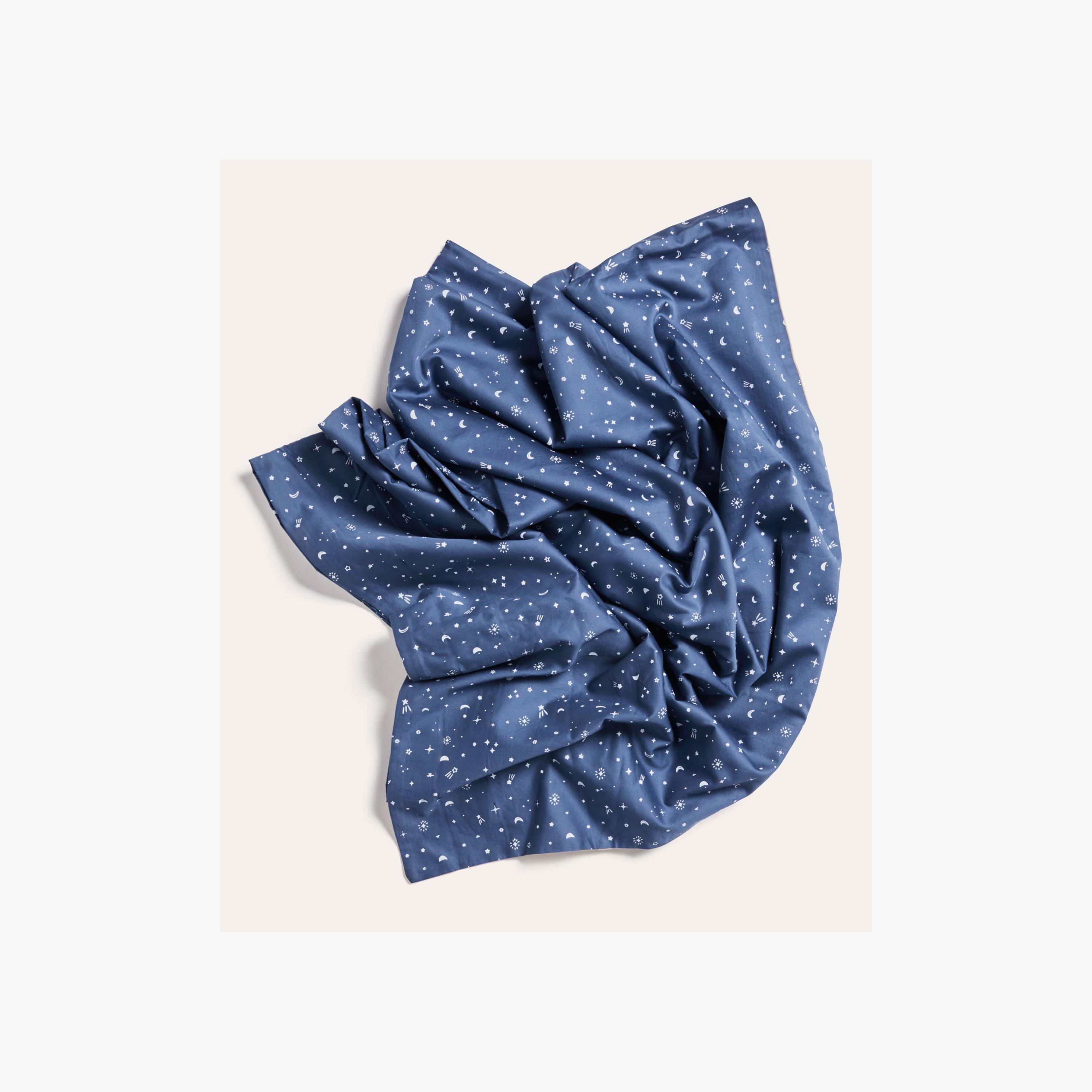 ergoPouch Organic Quilt Cover with Pillowcase 0.3 TOG - Single - Night Sky-baby-nursery-blanketsandswaddles-blanketsandquilts-image-2