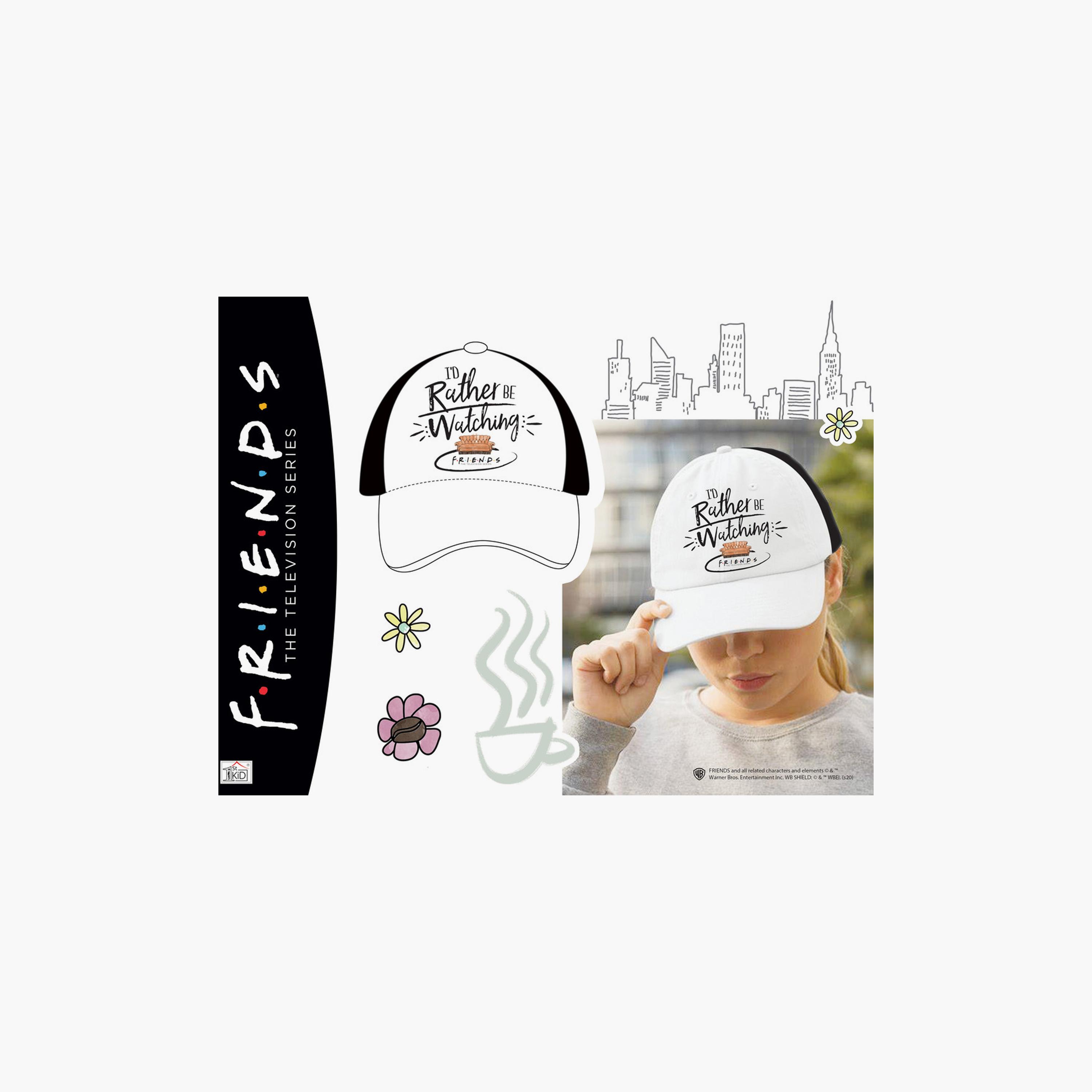 Friends Printed Casual Cap-boys-accessories-caps-image-2