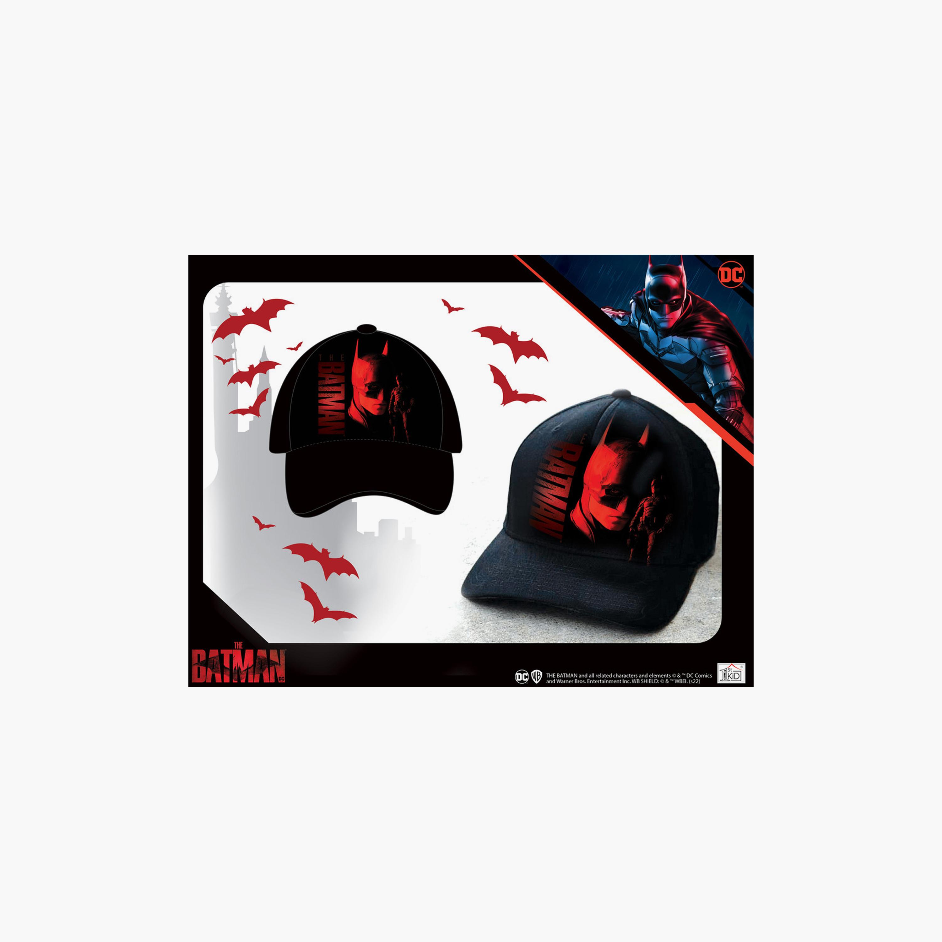 The Batman Printed Cap-boys-accessories-caps-image-2