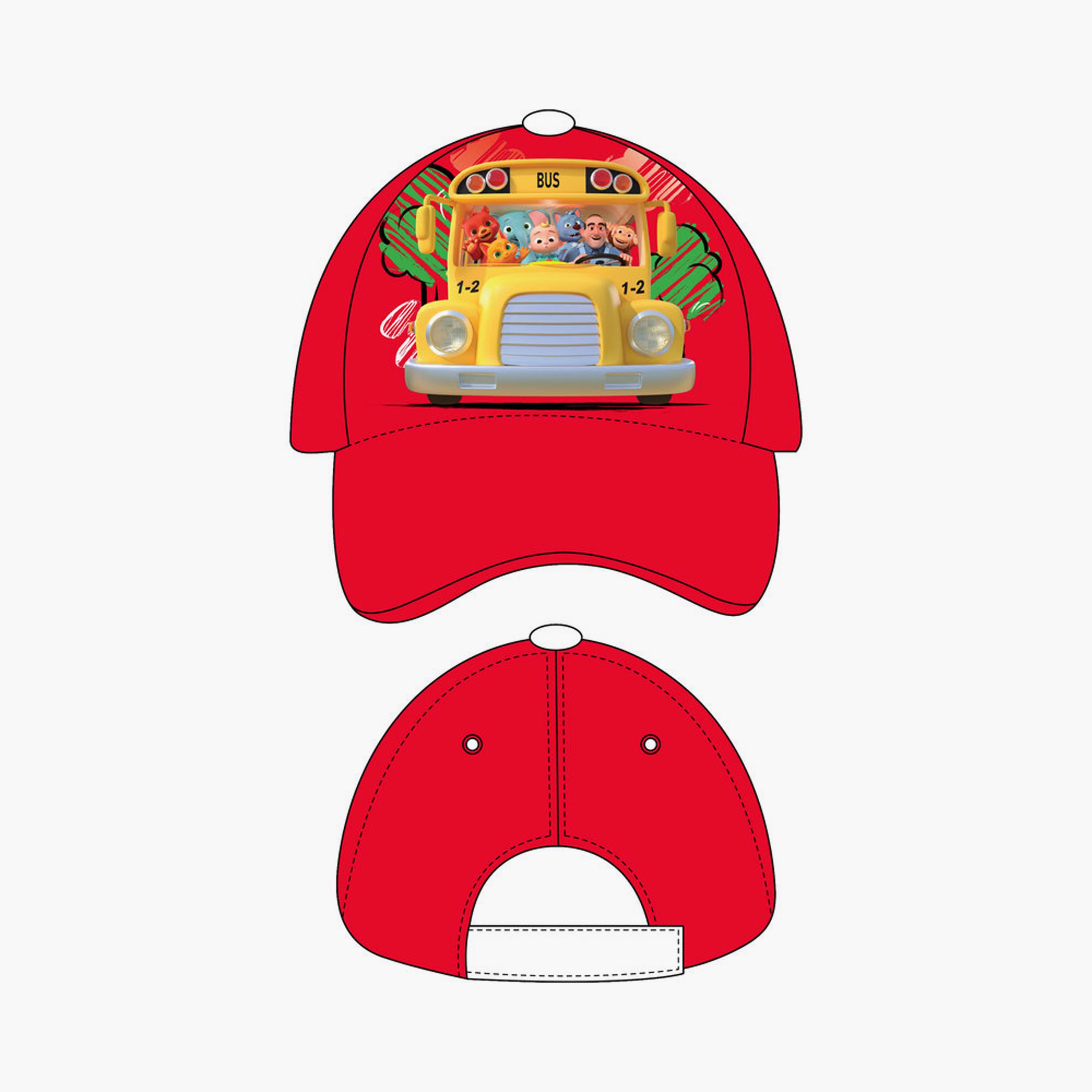 Cocomelon Printed Casual Cap-boys-accessories-caps-image-1