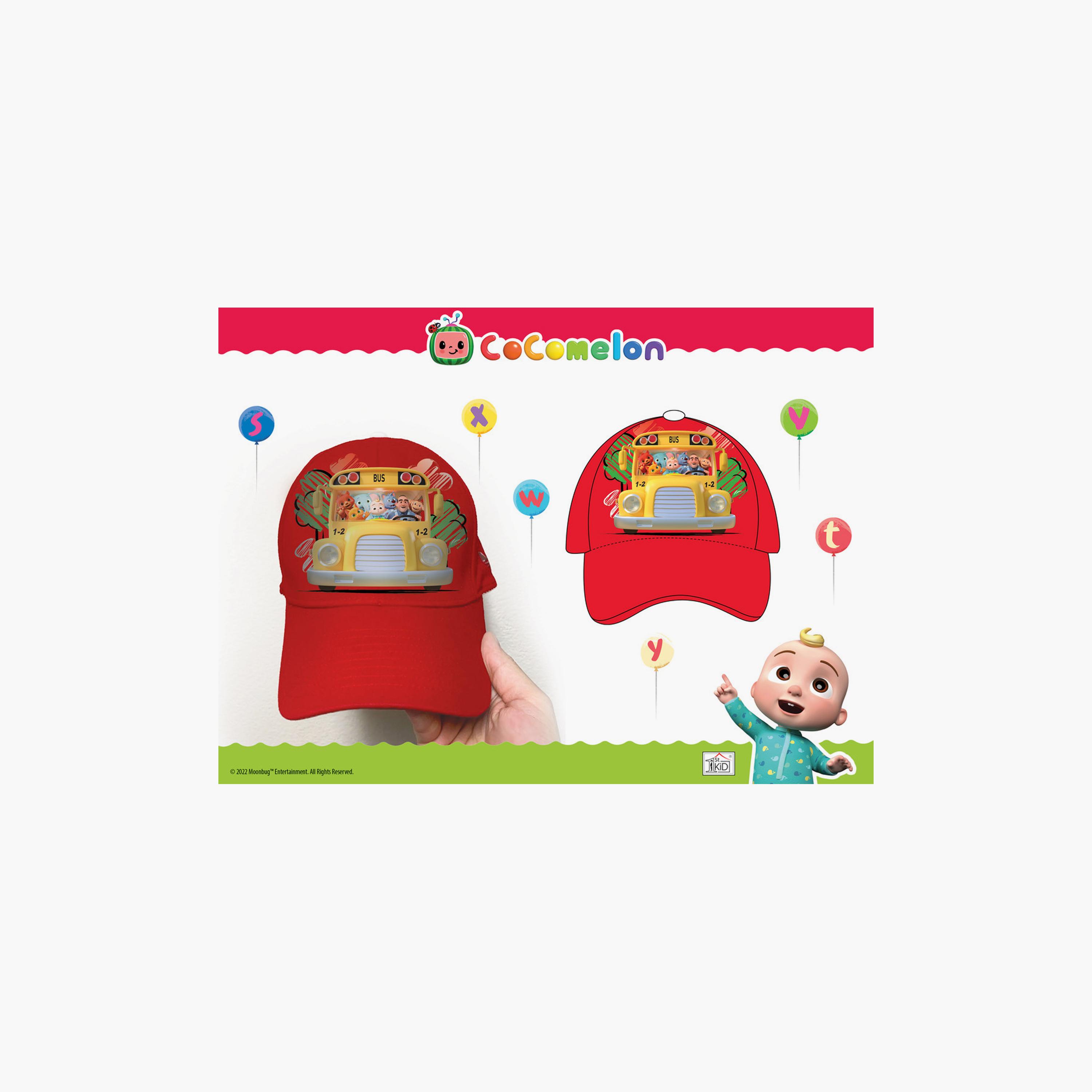 Cocomelon Printed Casual Cap-boys-accessories-caps-image-2
