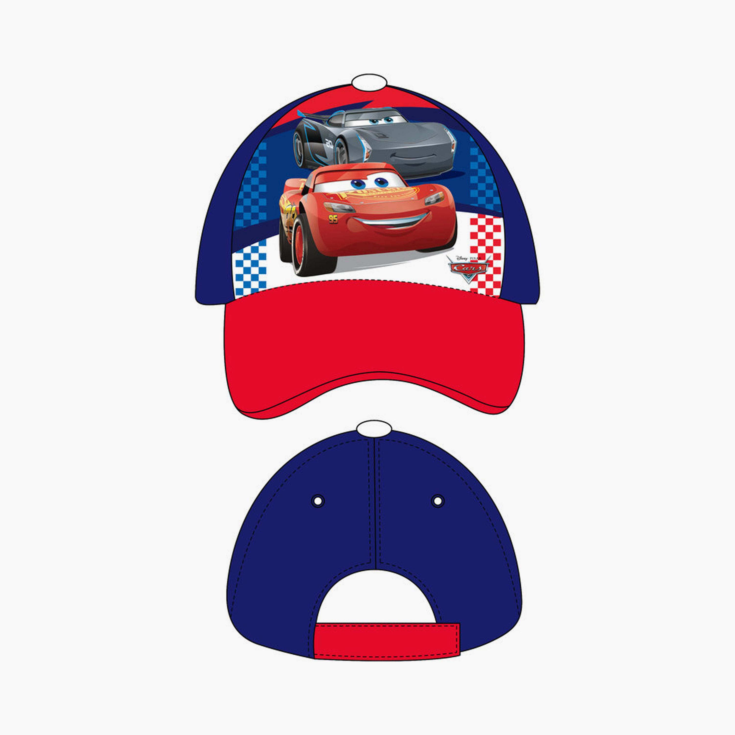 Cars Printed Casual Cap-boys-accessories-caps-image-1