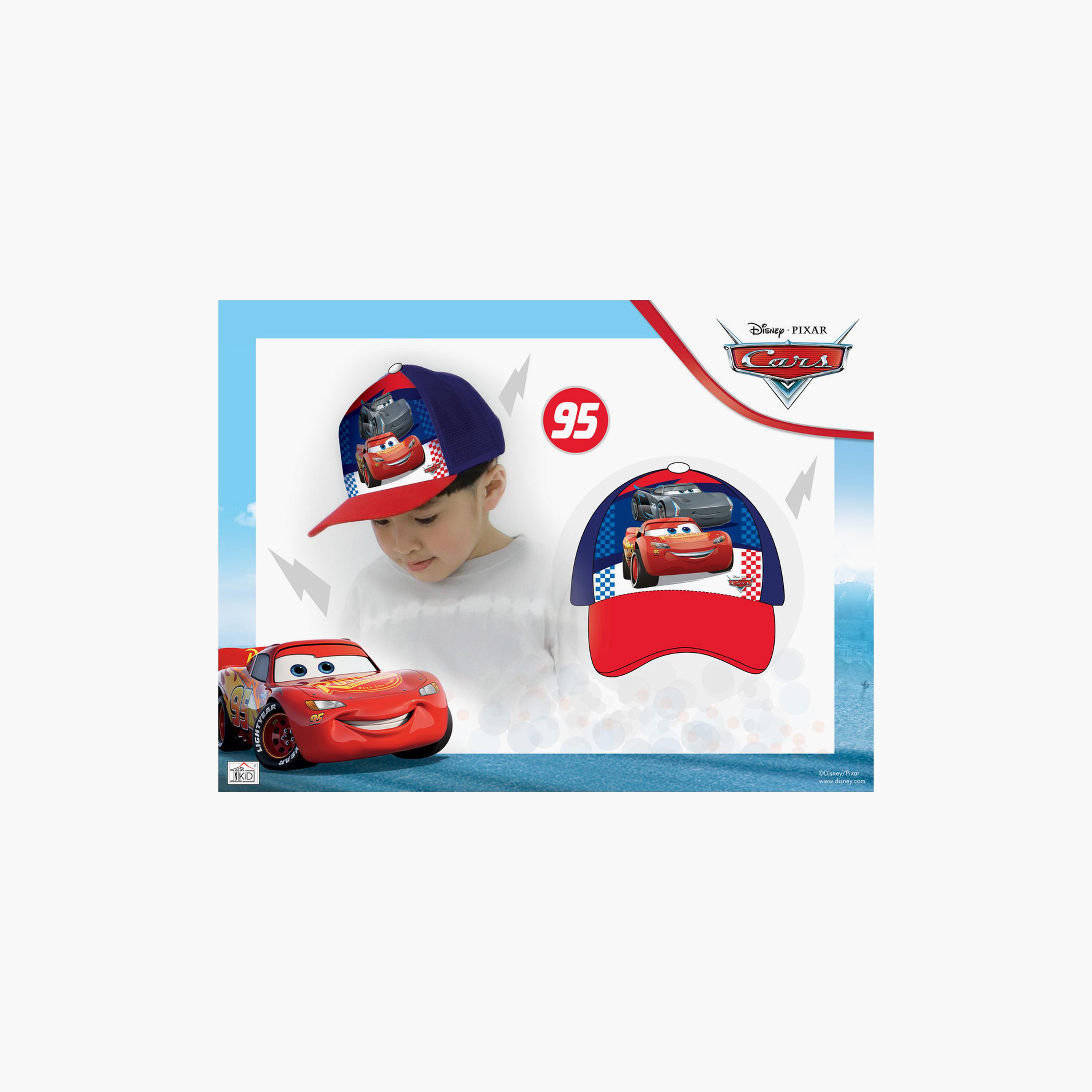 Cars Printed Casual Cap-boys-accessories-caps-image-2