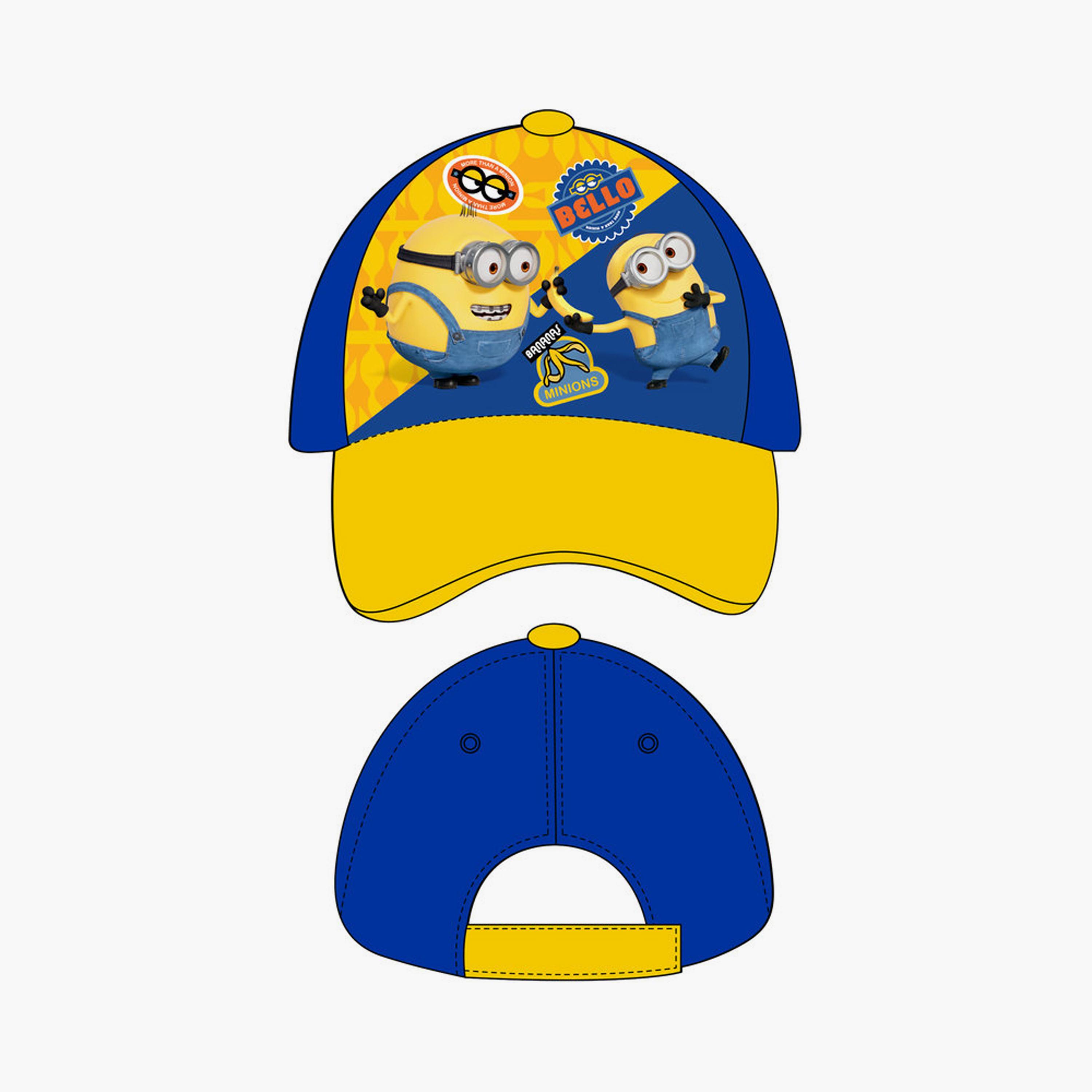 Minions Printed Casual Cap-boys-accessories-caps-image-1