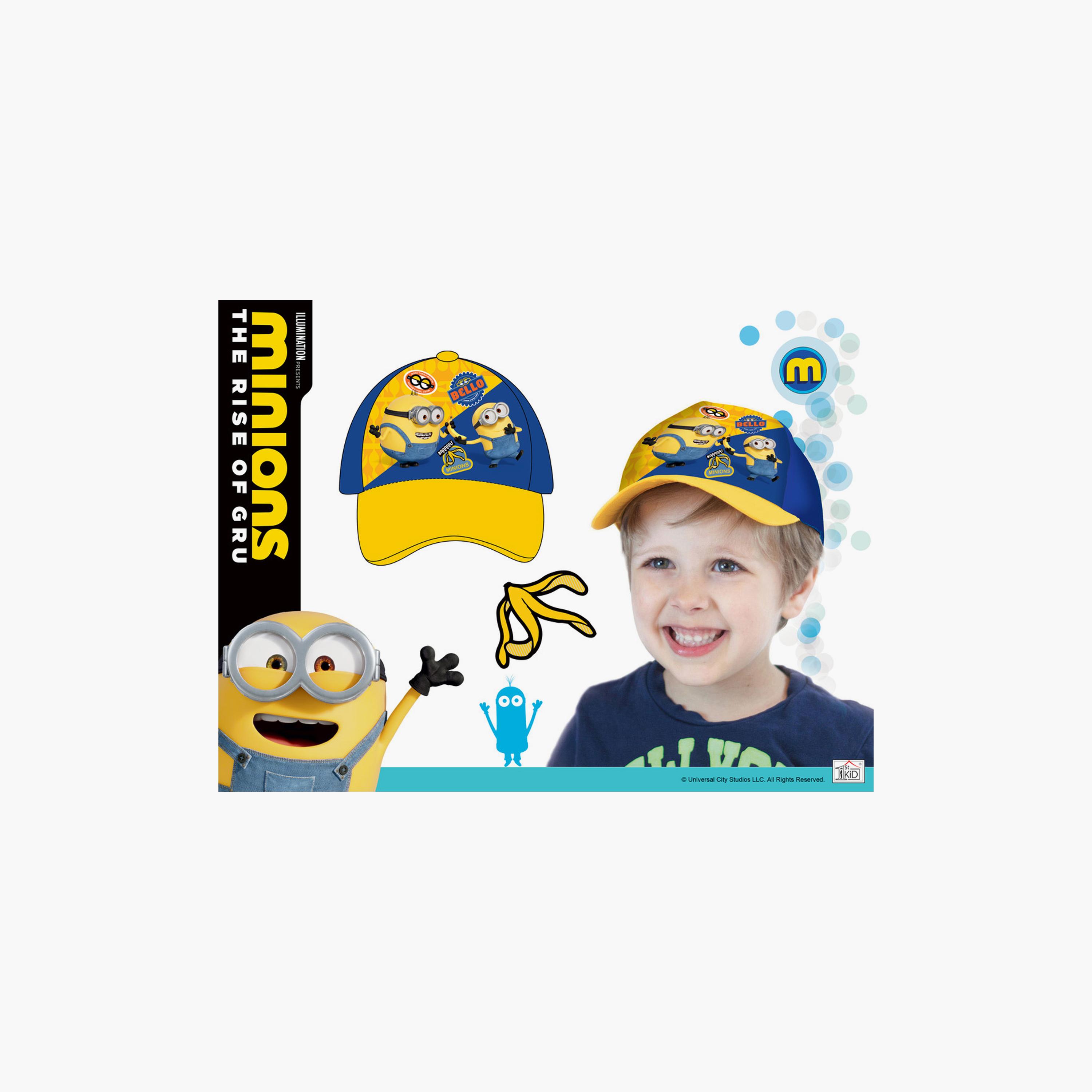 Minions Printed Casual Cap-boys-accessories-caps-image-2