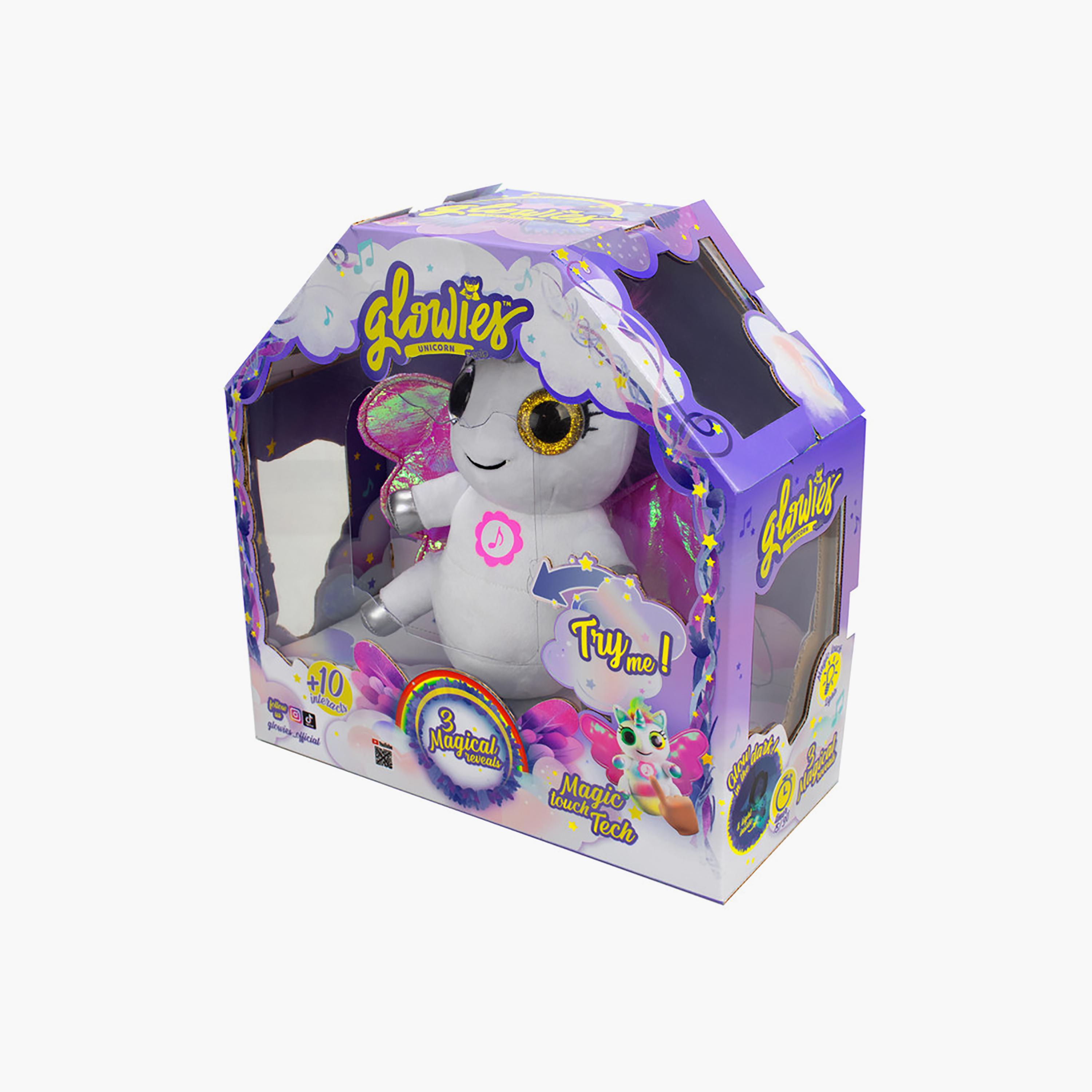 لعبة جلوايز ماجيك تاتش القطيفة الناعمة مع الضوء والصوت - وحيد القرن-toys-plushsofttoys-animals-image-4