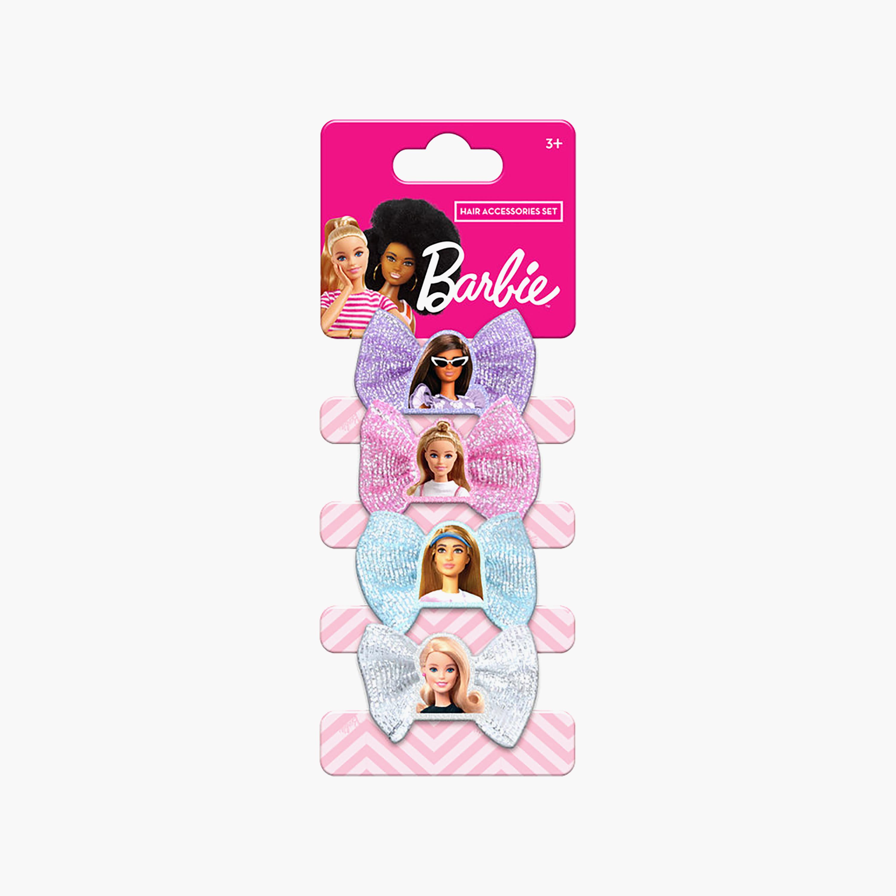 Barbie 4-Piece Bow Clips-baby-girls-accessories-hairaccessories-image-2