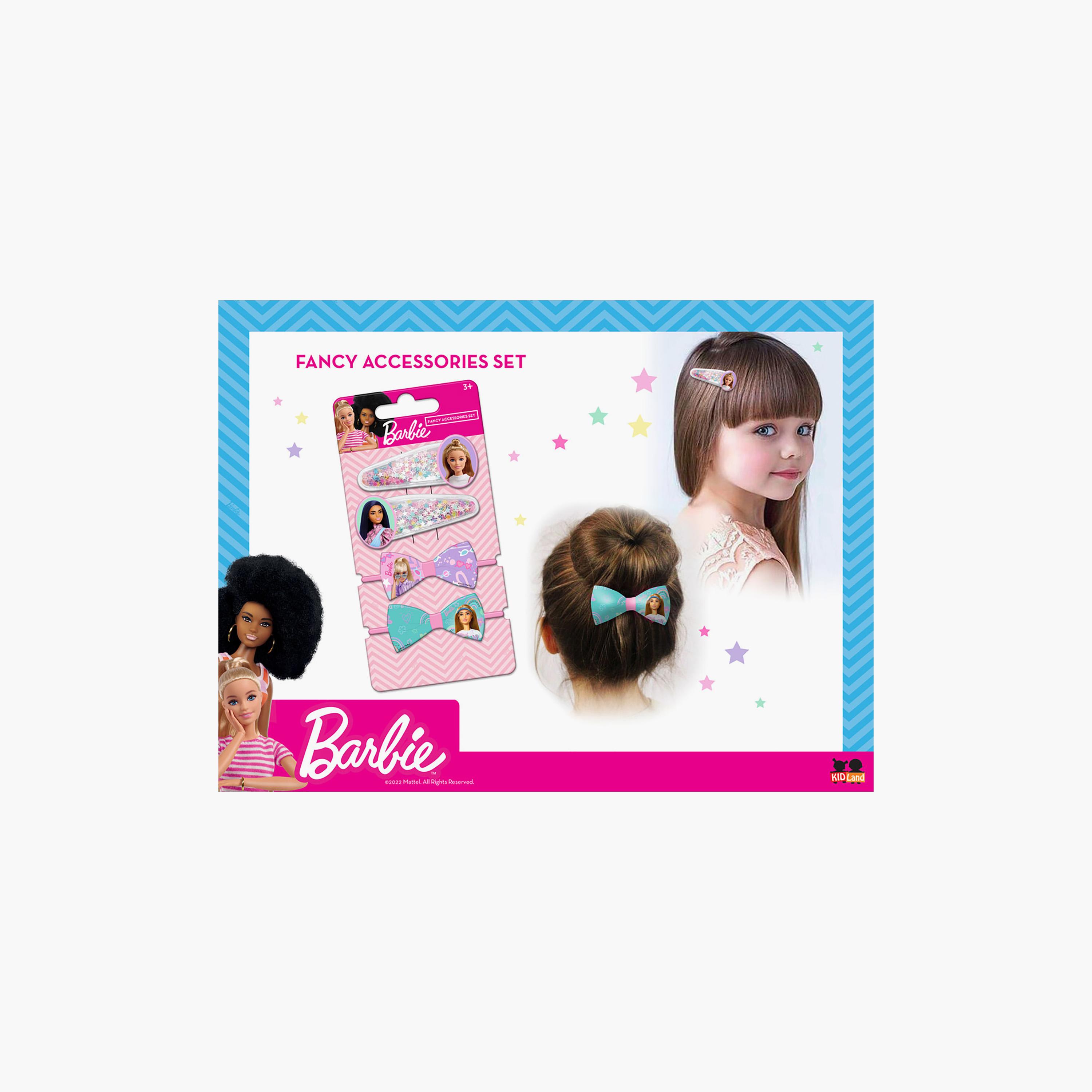 Barbie 4-Piece Bow & Hair Clip Set-baby-girls-accessories-hairaccessories-image-3